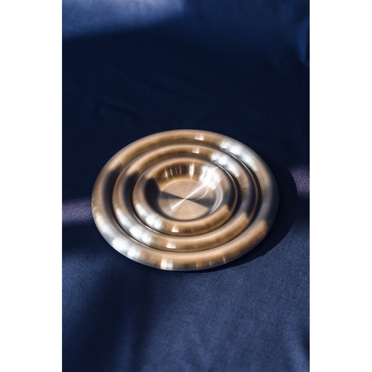 Assiette ROTO - lot de 2 acier inoxydable, NOO.MA