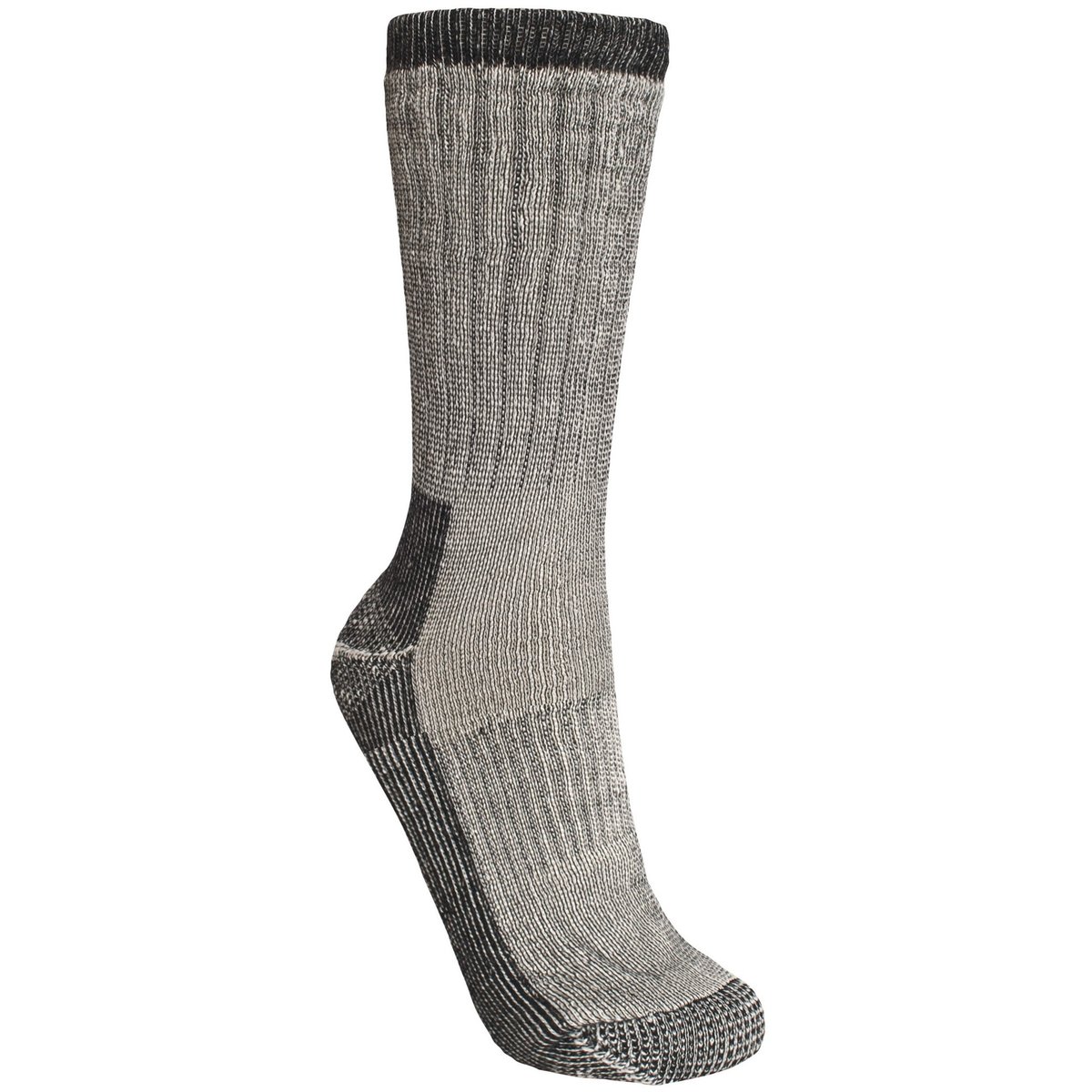 Chaussettes de randonnée STROLLER gris chiné, TRESPASS