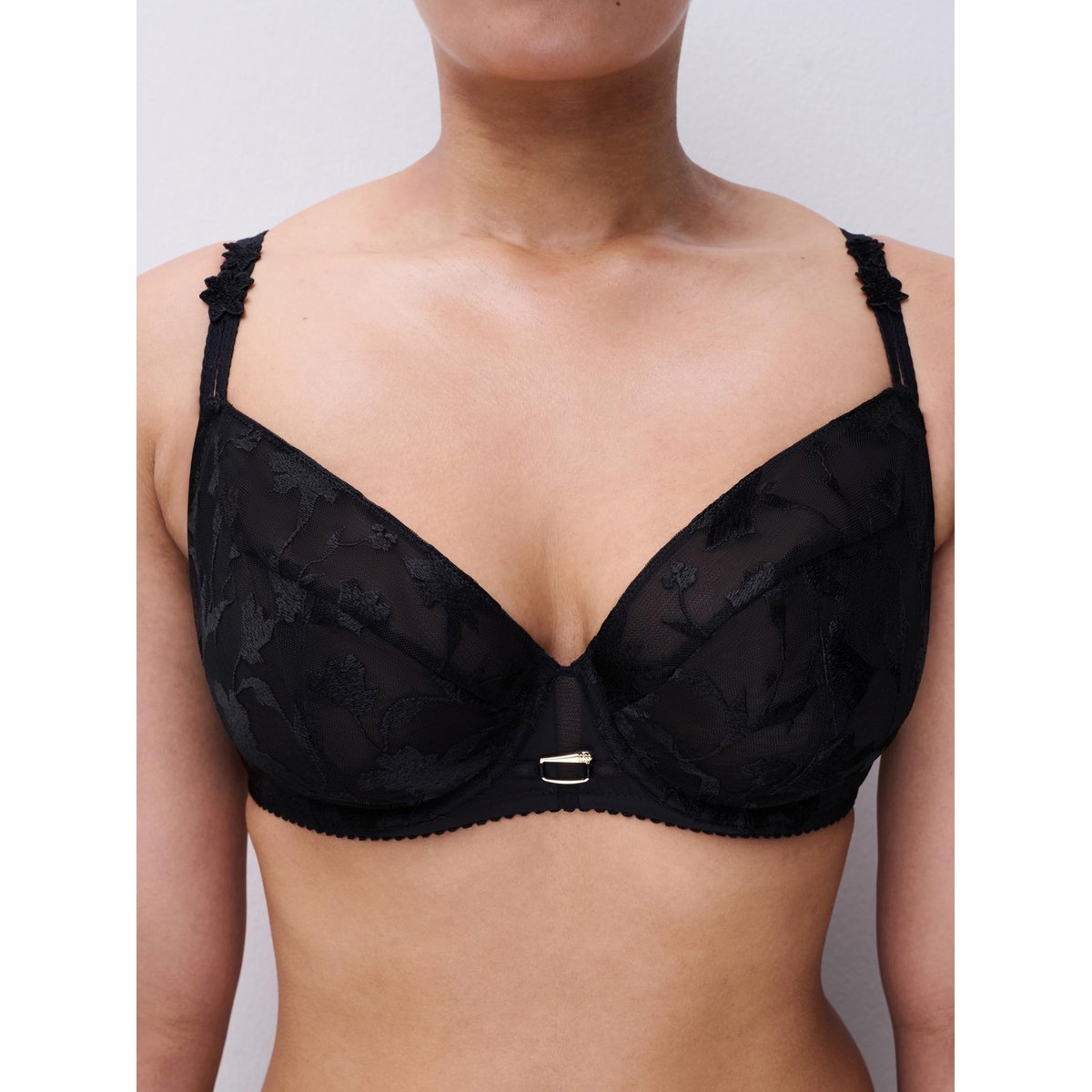 Soutien-gorge emboîtant IDYLL noir, CHANTELLE