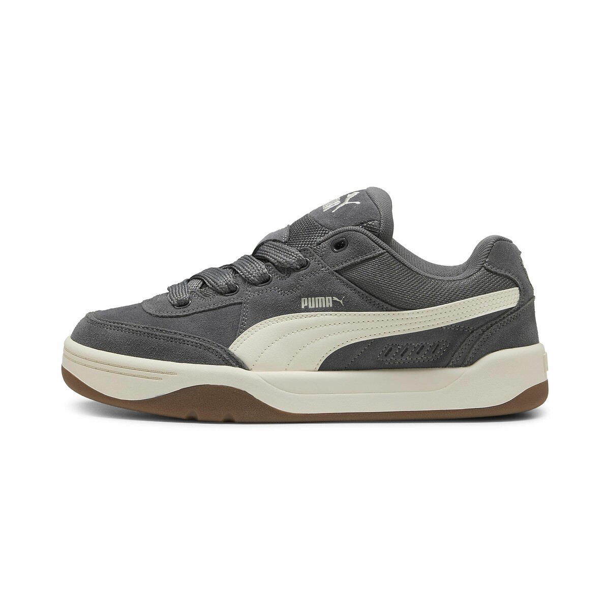 Sneakers Park Lifestyle SK8 donkergrijs/wit, PUMA