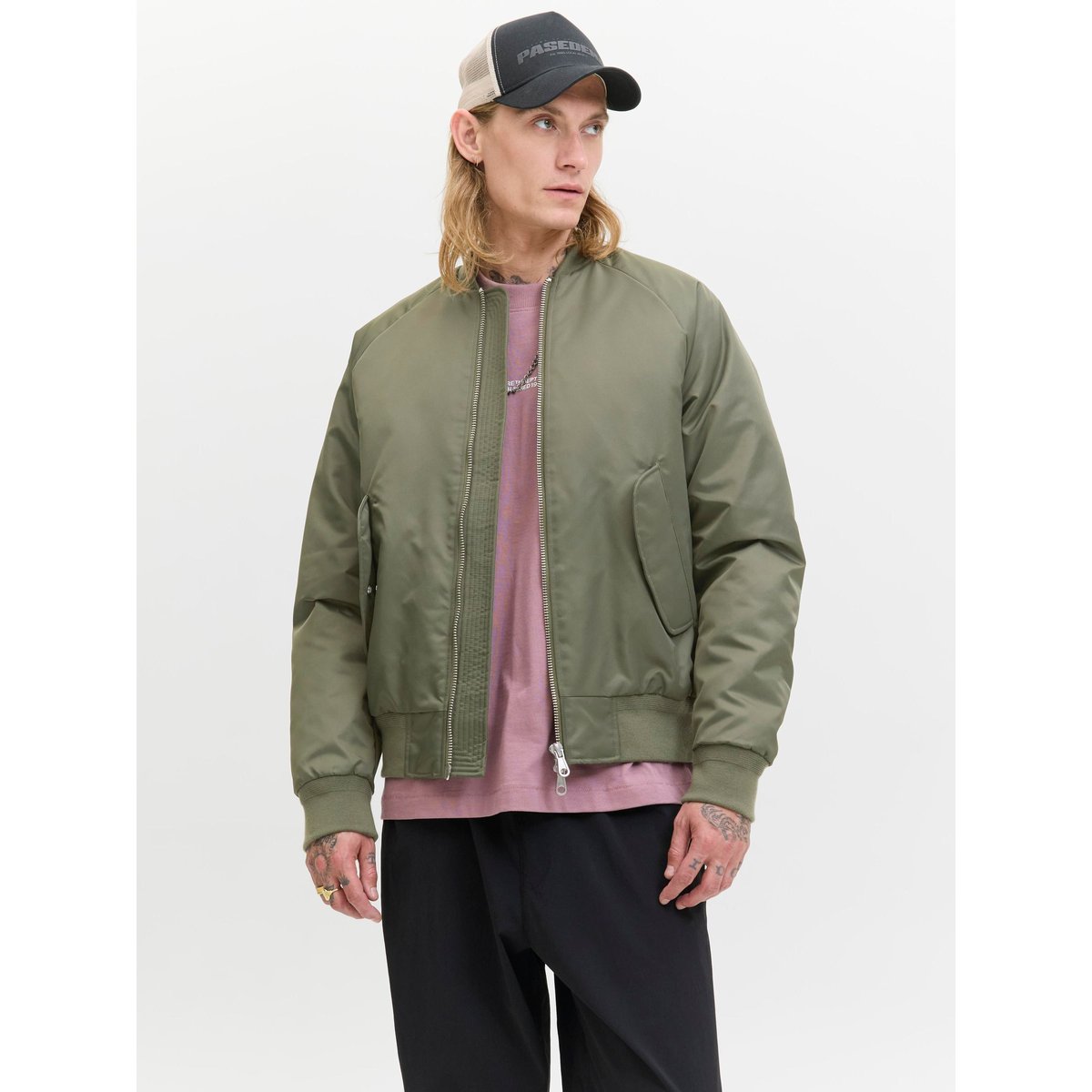 Veste Bomber grape leaf, JACK & JONES