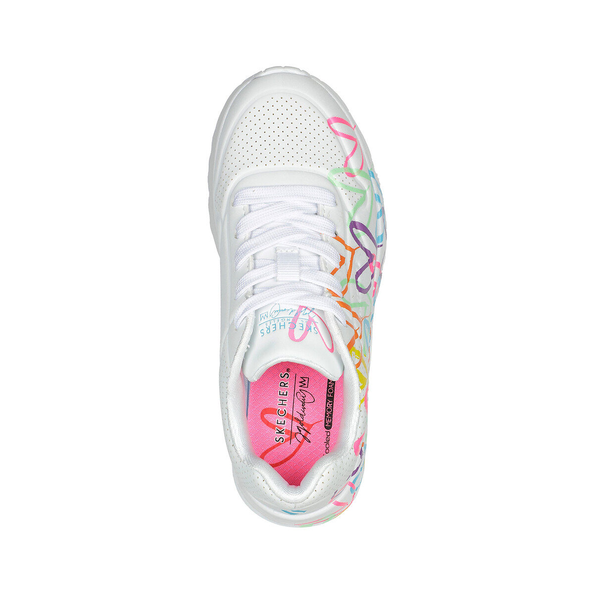 Basket UNO LITE - GEN CHILL blanc/multicolore, SKECHERS