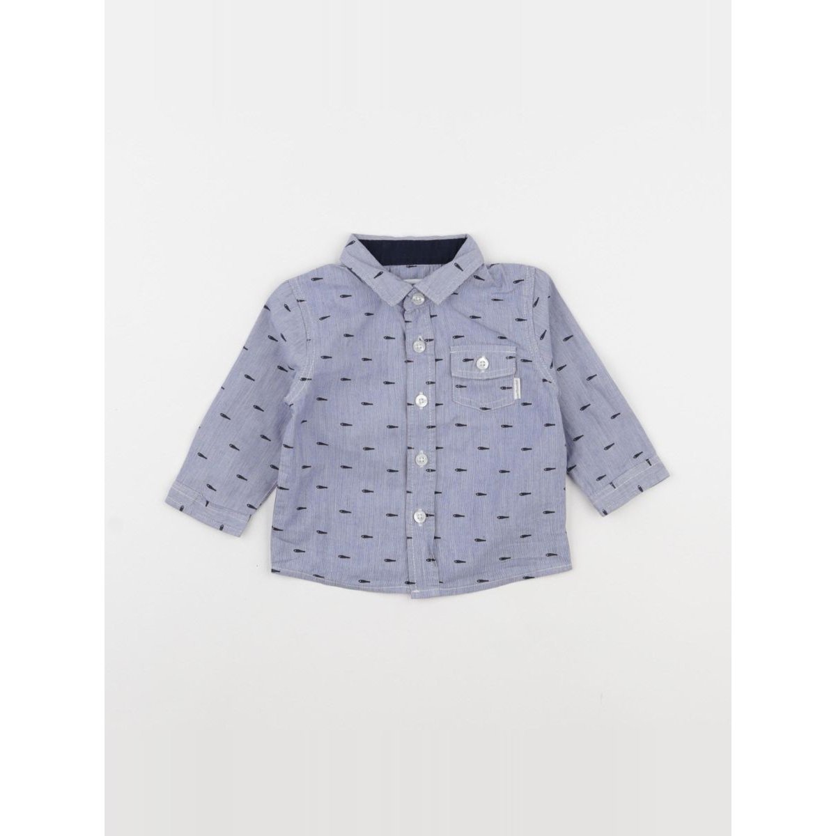 Chemise - Très bon état bleu, VERTBAUDET