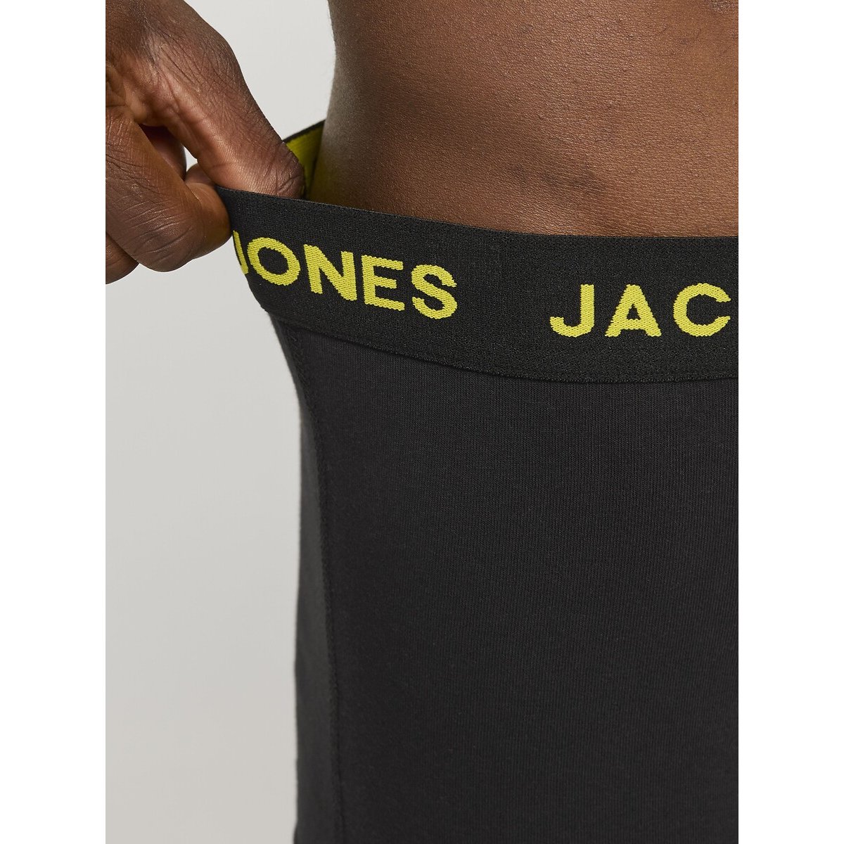 Confezione da 7 boxer tinta unita nero , JACK & JONES