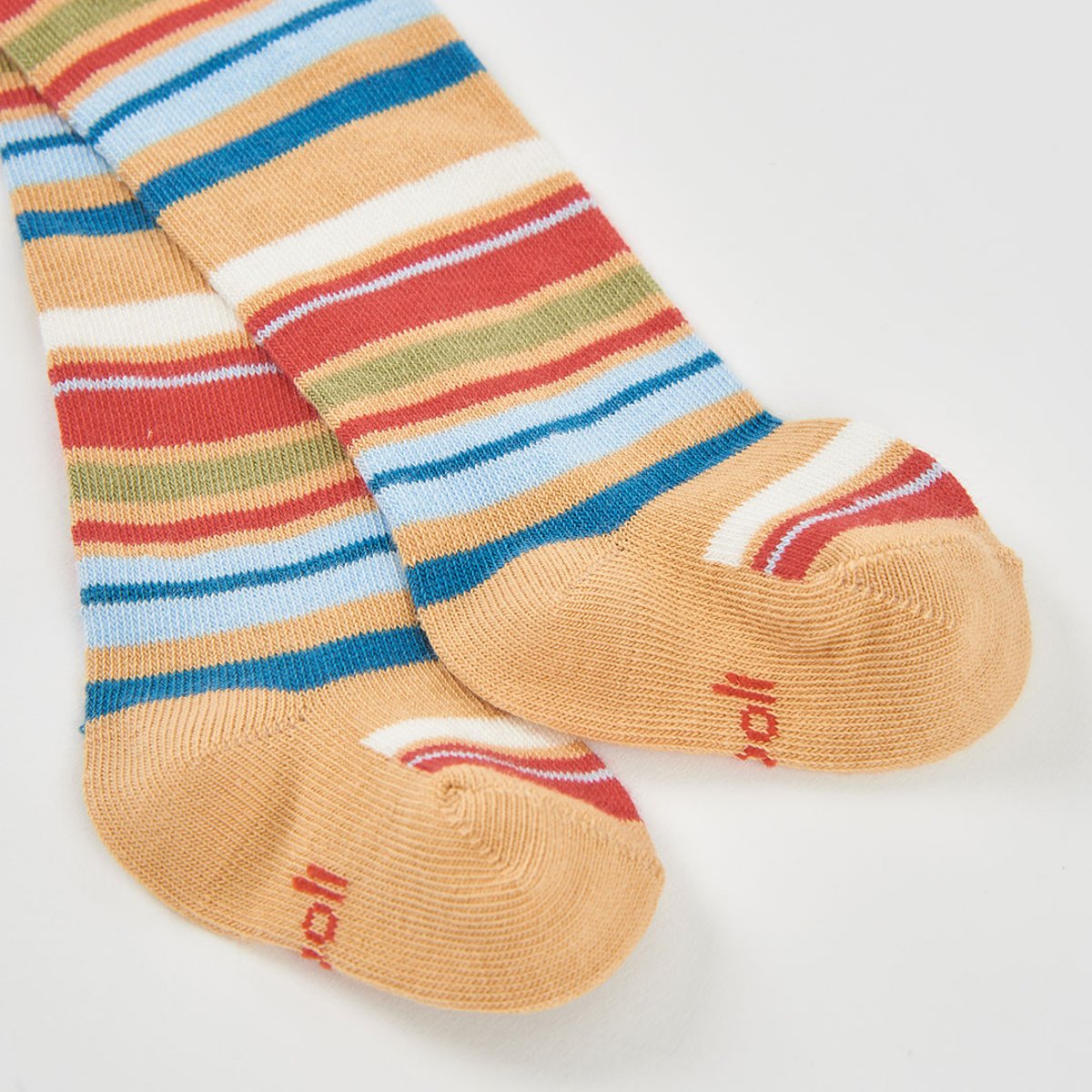 Collant rayé bébé rouge, BOBOLI