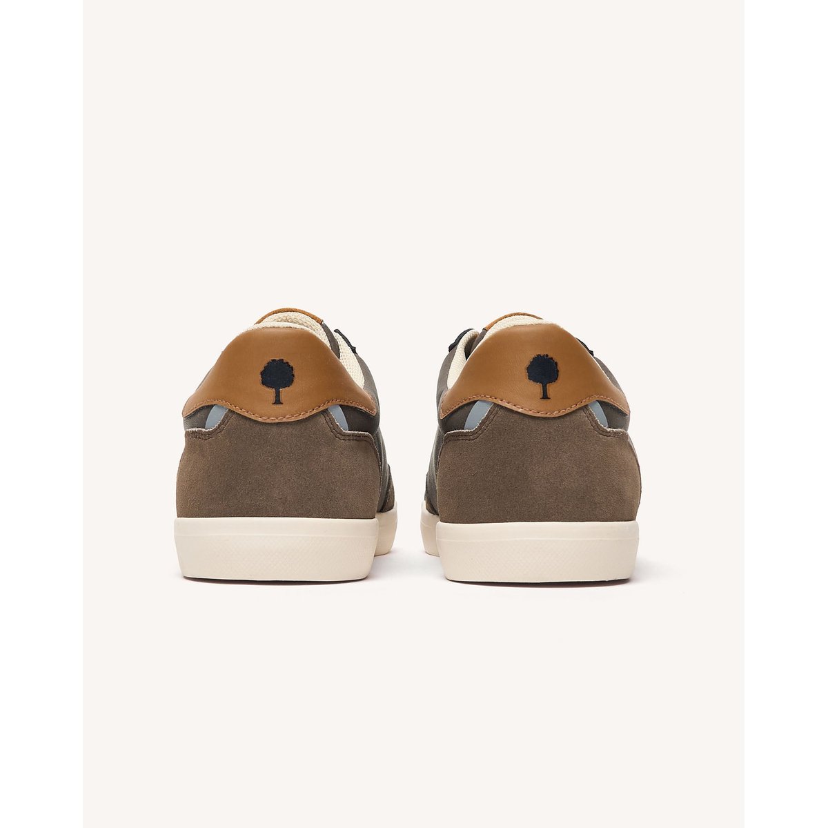 Tennis basses marron, FAGUO