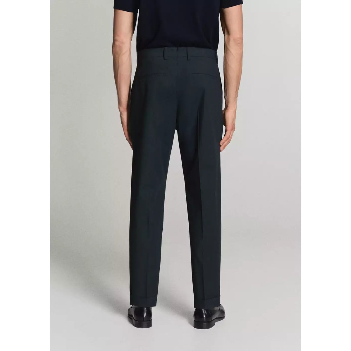 Pantalon costume Boston regular fit bleu marine, MANGO MAN