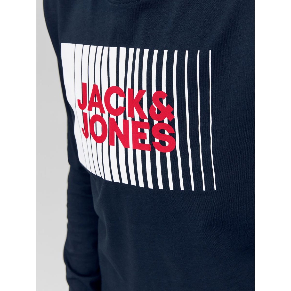 T-Shirt À Manches Longues navy blazer 1, JACK & JONES JUNIOR