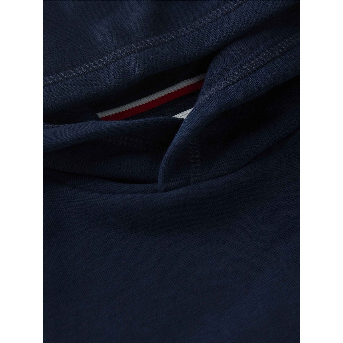 Sweat à capuche en molleton bleu marine, TOMMY HILFIGER