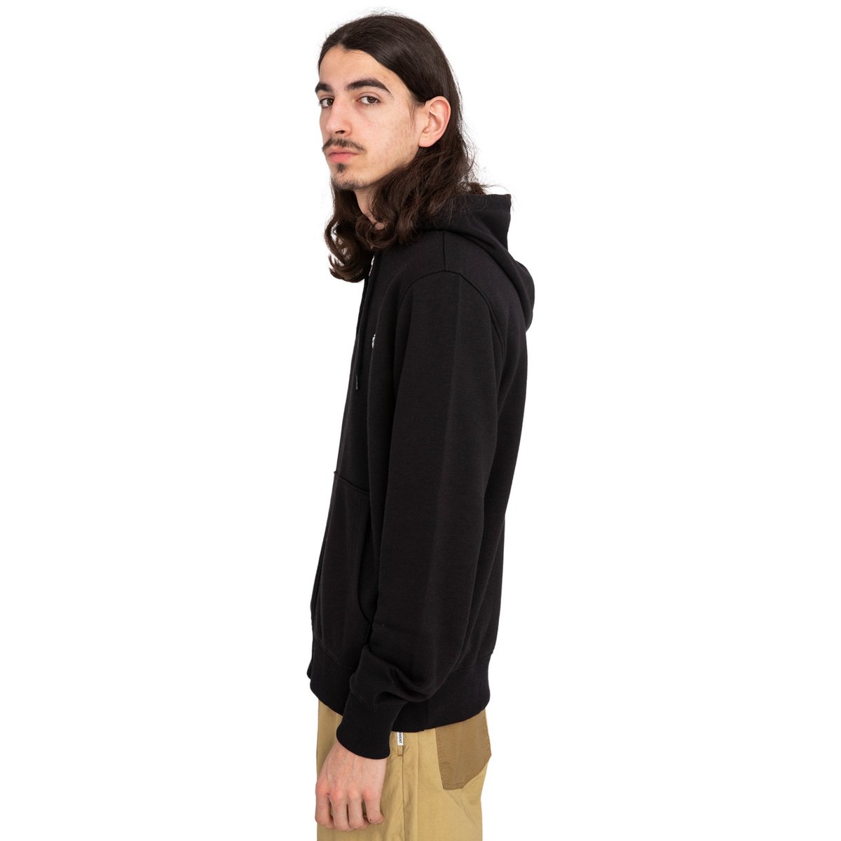 Sweat à capuche zippé CORNELL CLASSIC noir flint black, ELEMENT