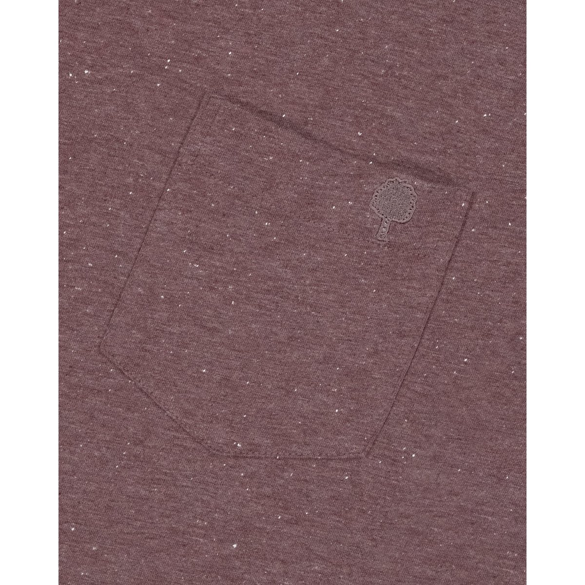 T-shirt en maille violet grisé, FAGUO