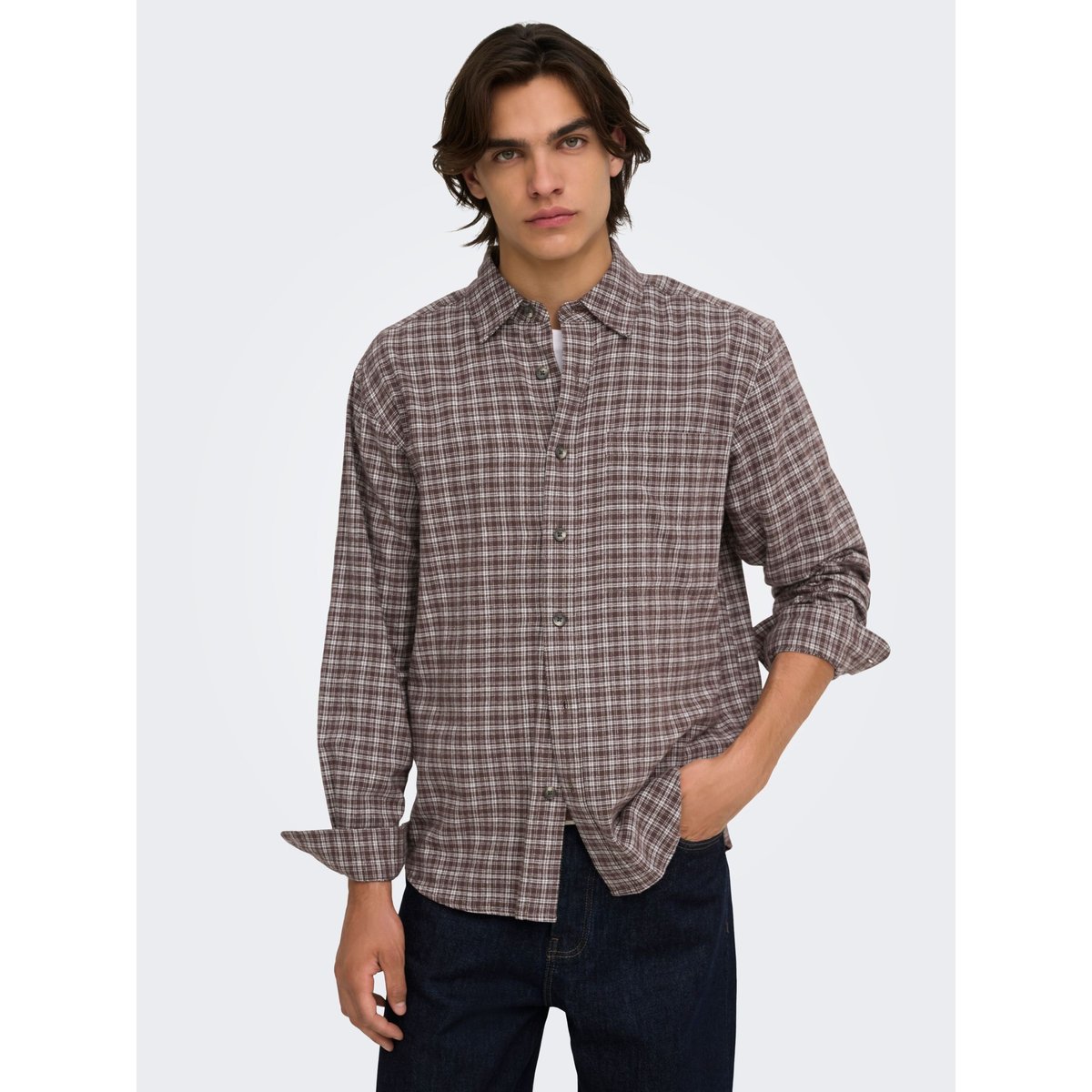 Chemise coffee bean, ONLY & SONS