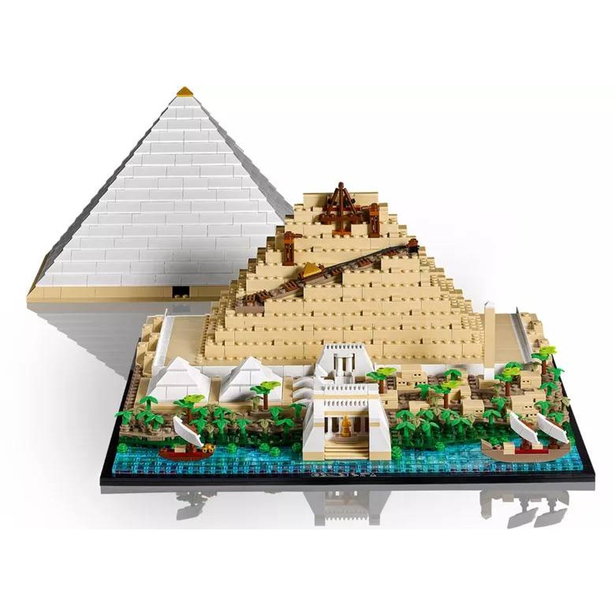 LEGO Architecture - Modèle de la Grande Pyramide de Gizeh - 21058 multicolore, LEGO