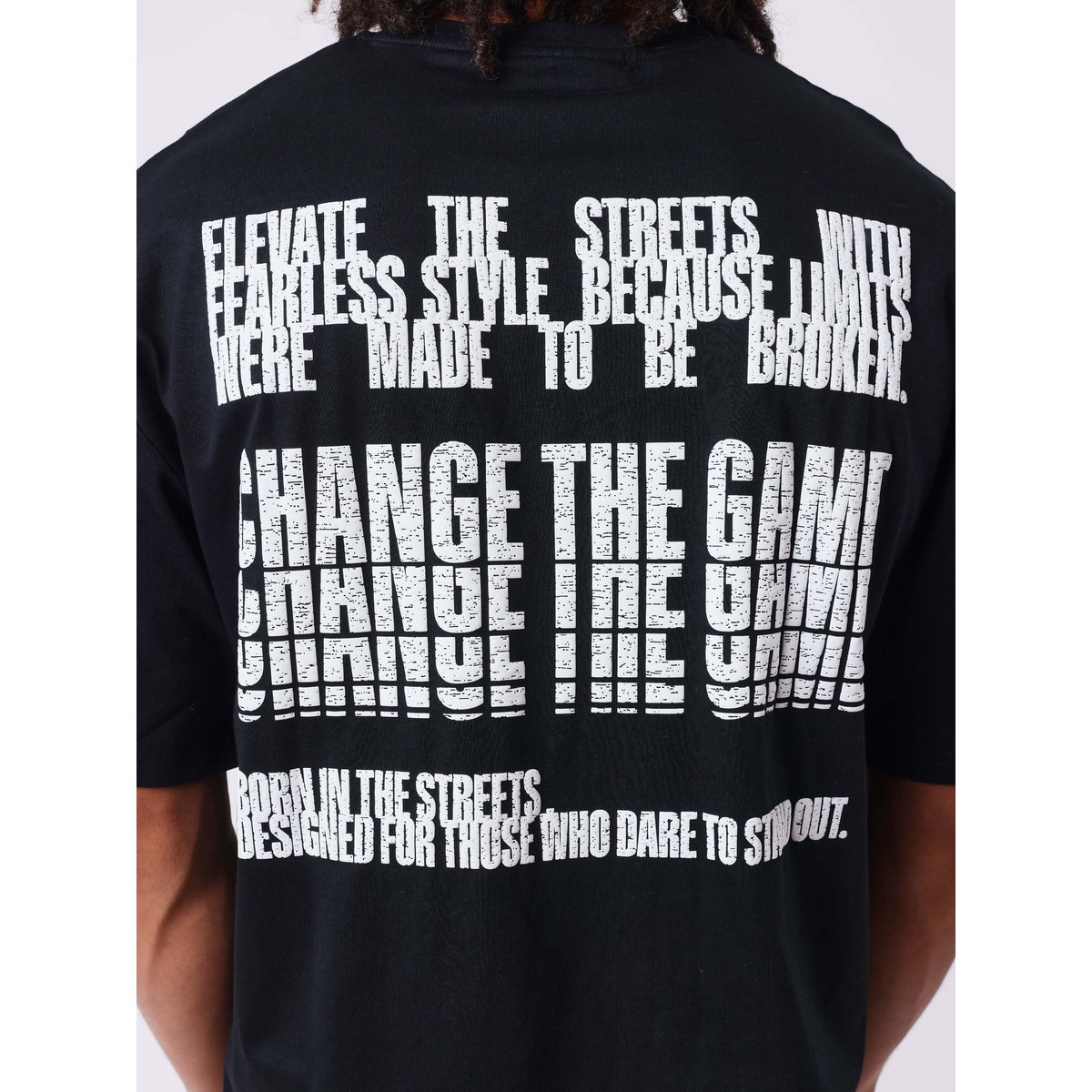 T-shirt illusion noir / blanc, PROJECT X