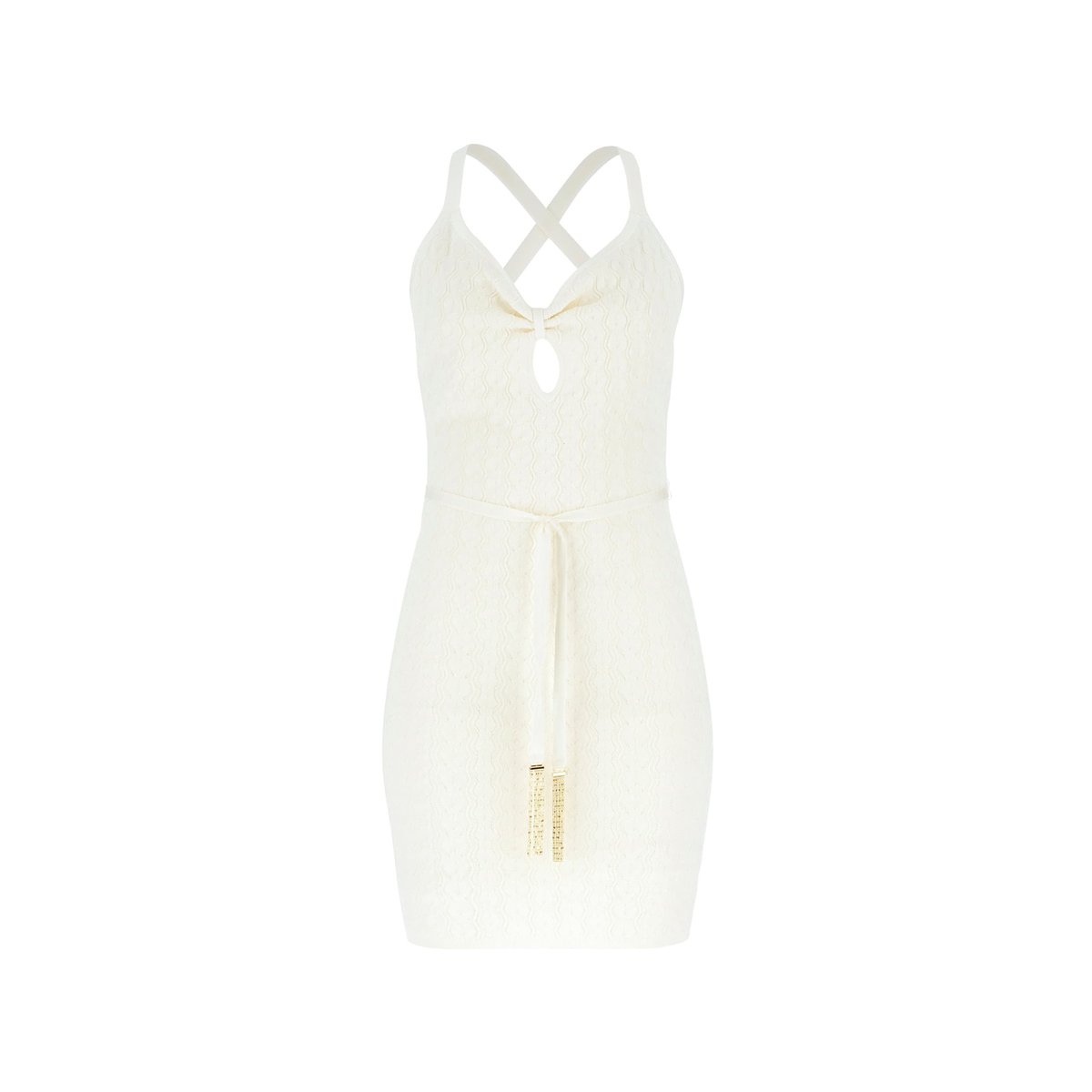 Mini Robe Bodycon blanc, GUESS