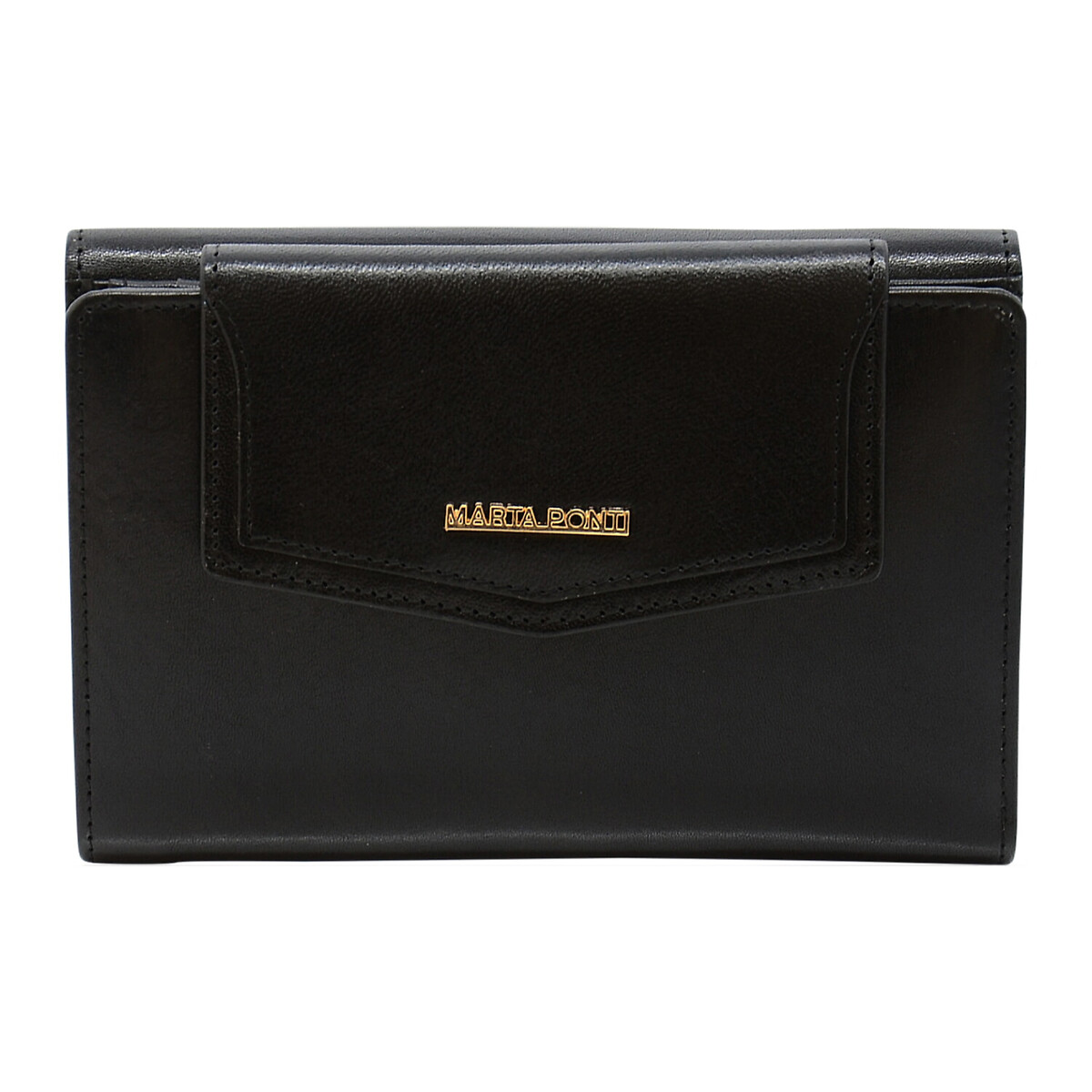 Porta-moedas Prisma B120533, Marta Ponti preto , MARTA PONTI
