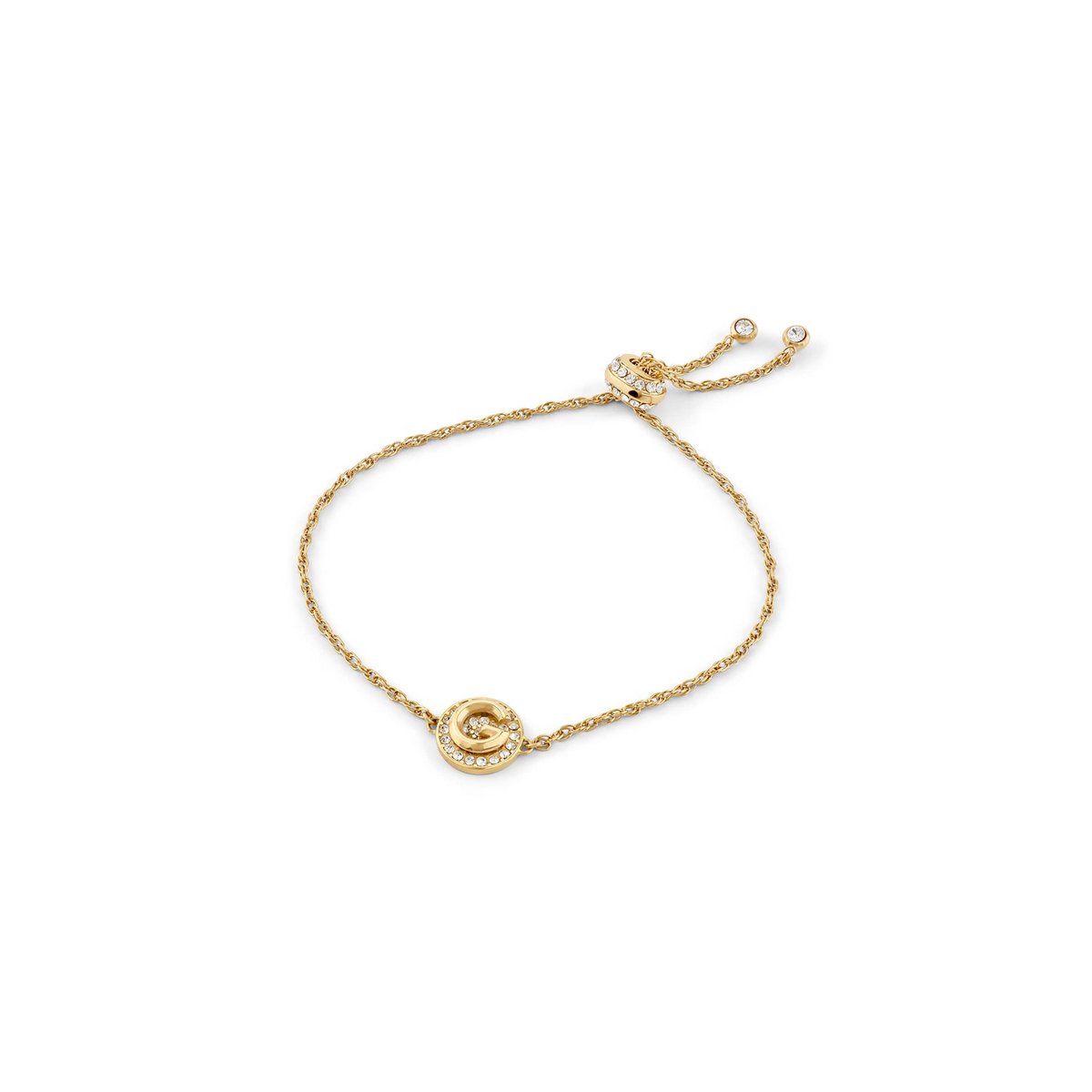 Bracelet G Crystal or, GUESS