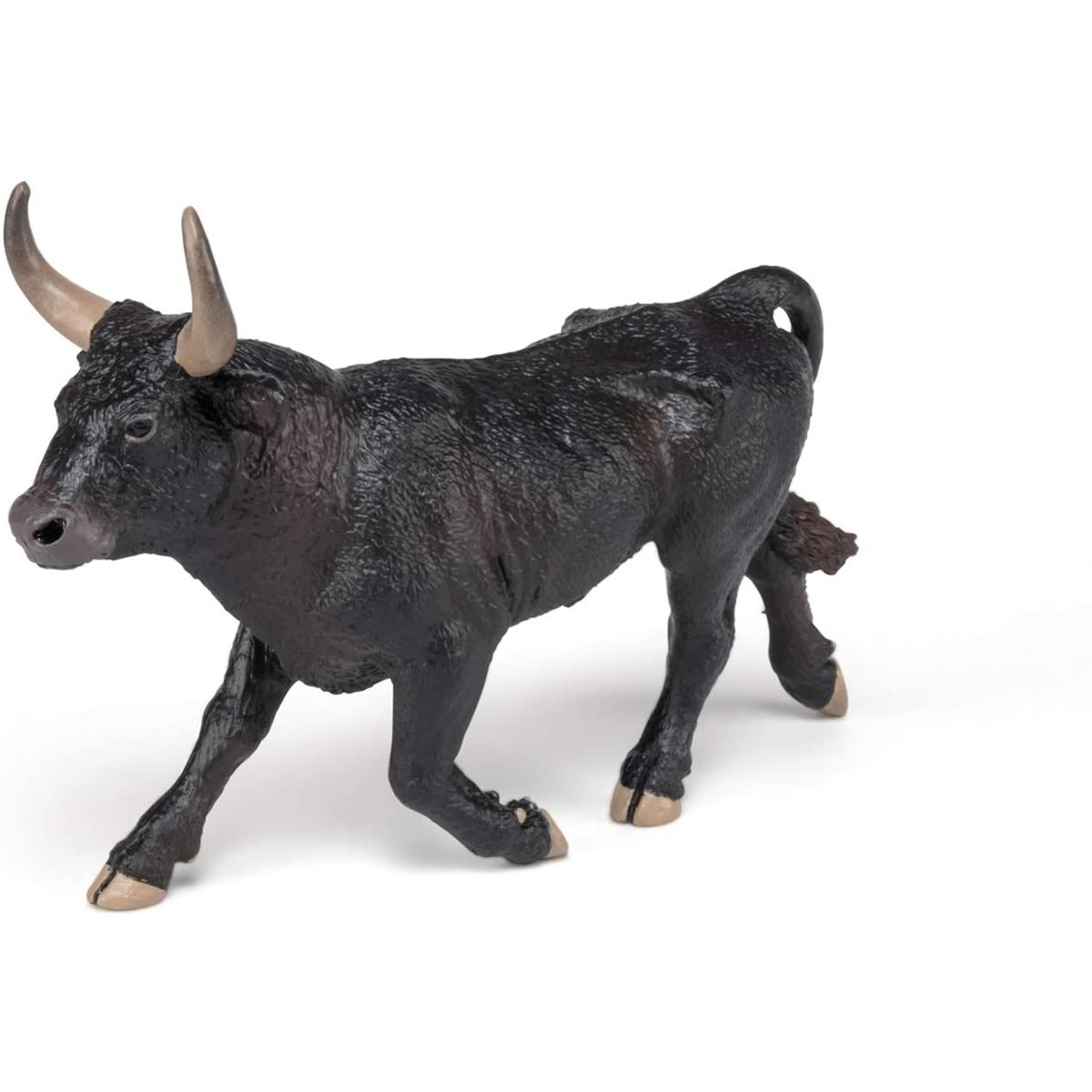 Figurine Taureau Camarguais noir, PAPO