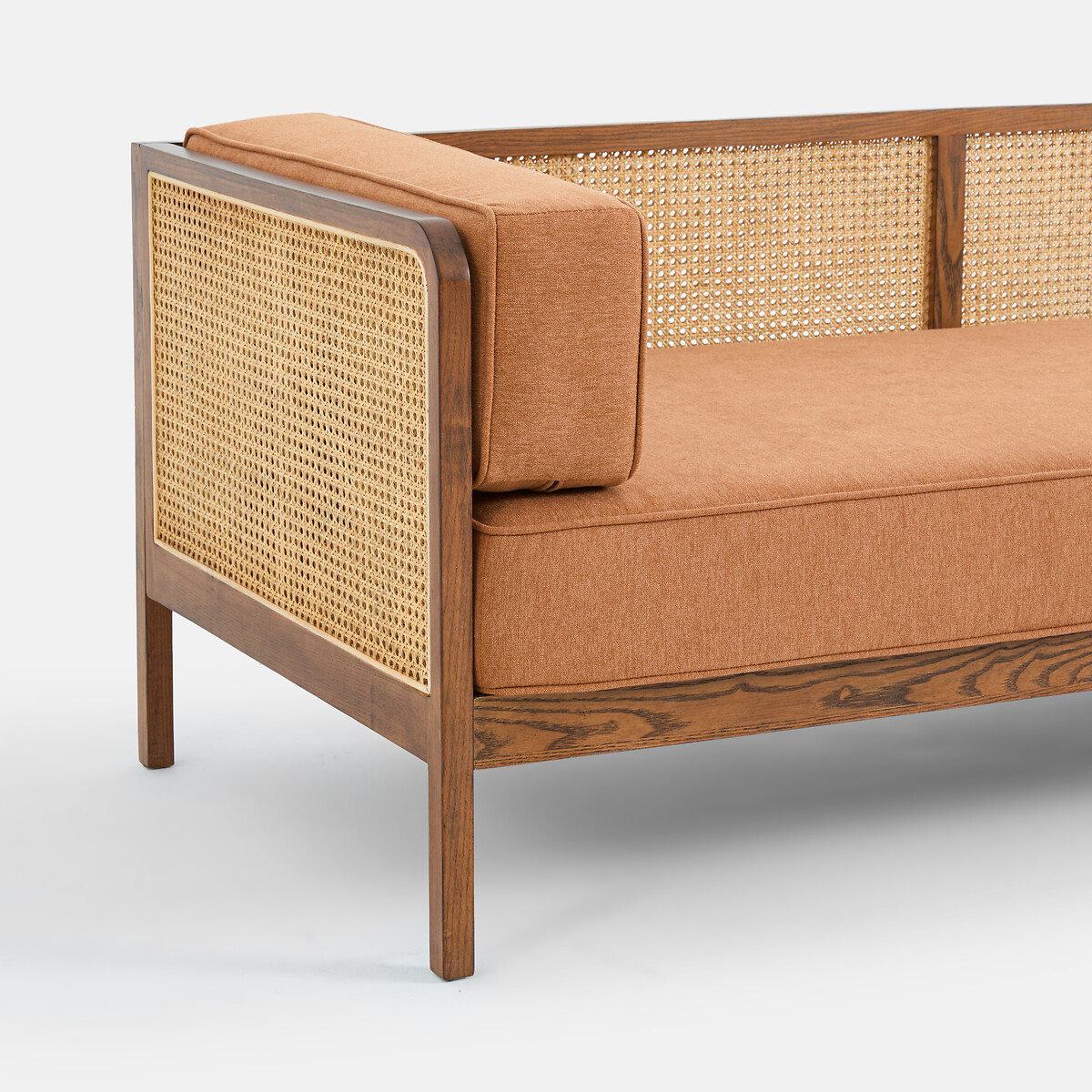 Banco Daybed em tom de nogueira, SCILLIA castanho-esquilo, LA REDOUTE INTERIEURS