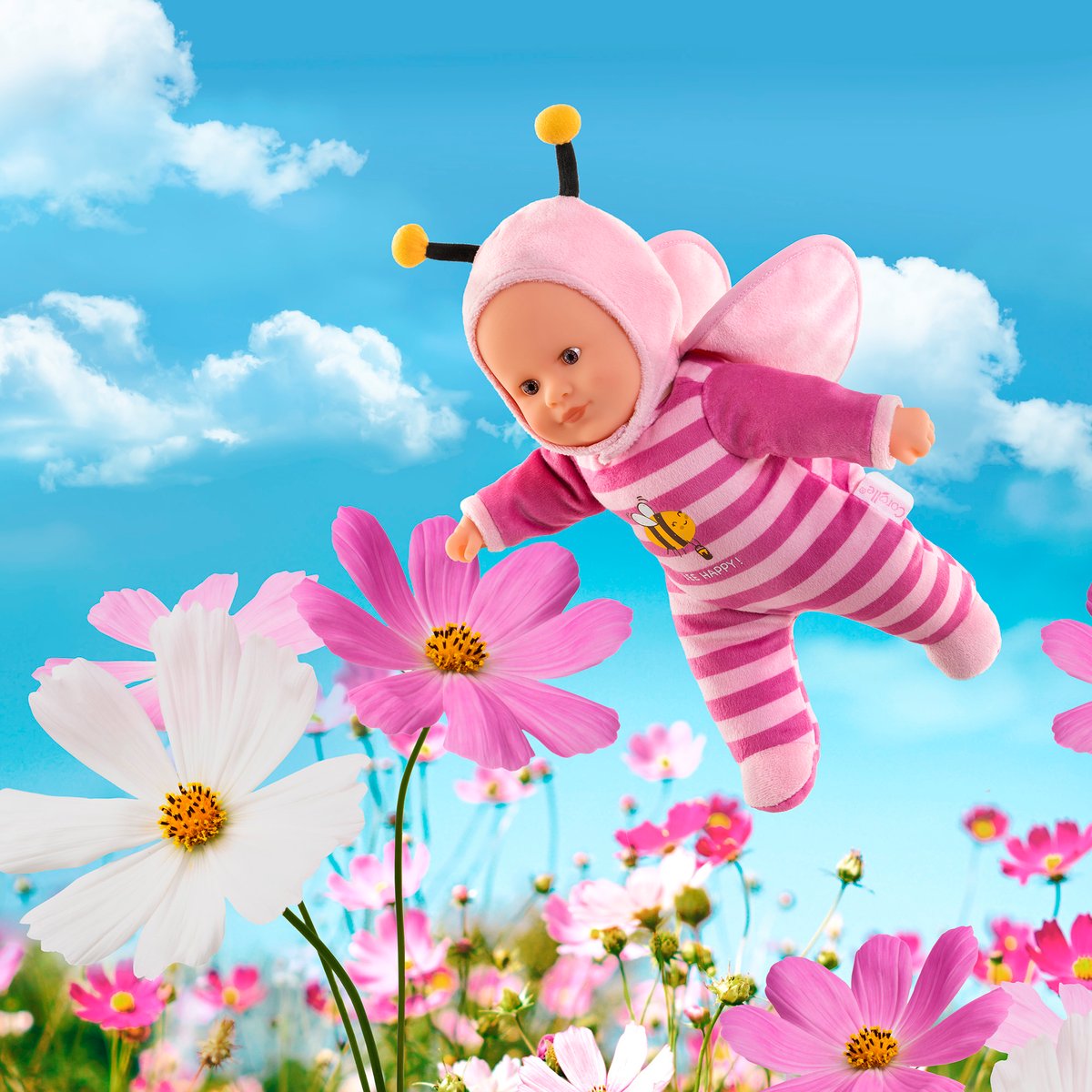 Poupon Pti'Coeur Abeille rose, COROLLE