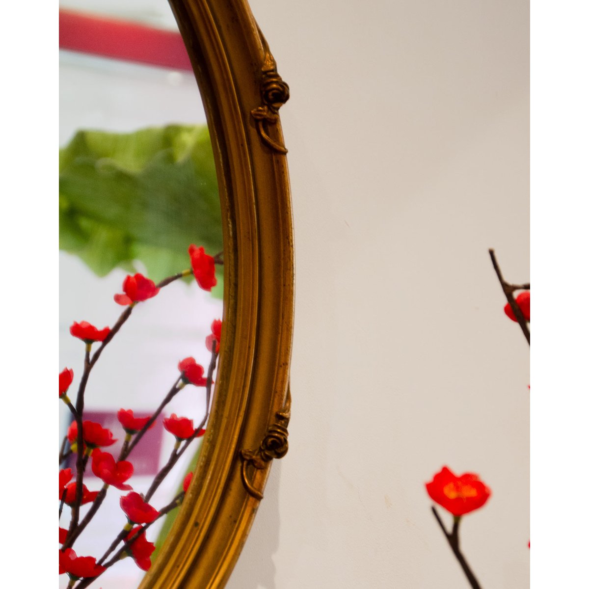 Miroir en bois sculpté Georges N°1201 - Bon état miroir, DEBONGOUT