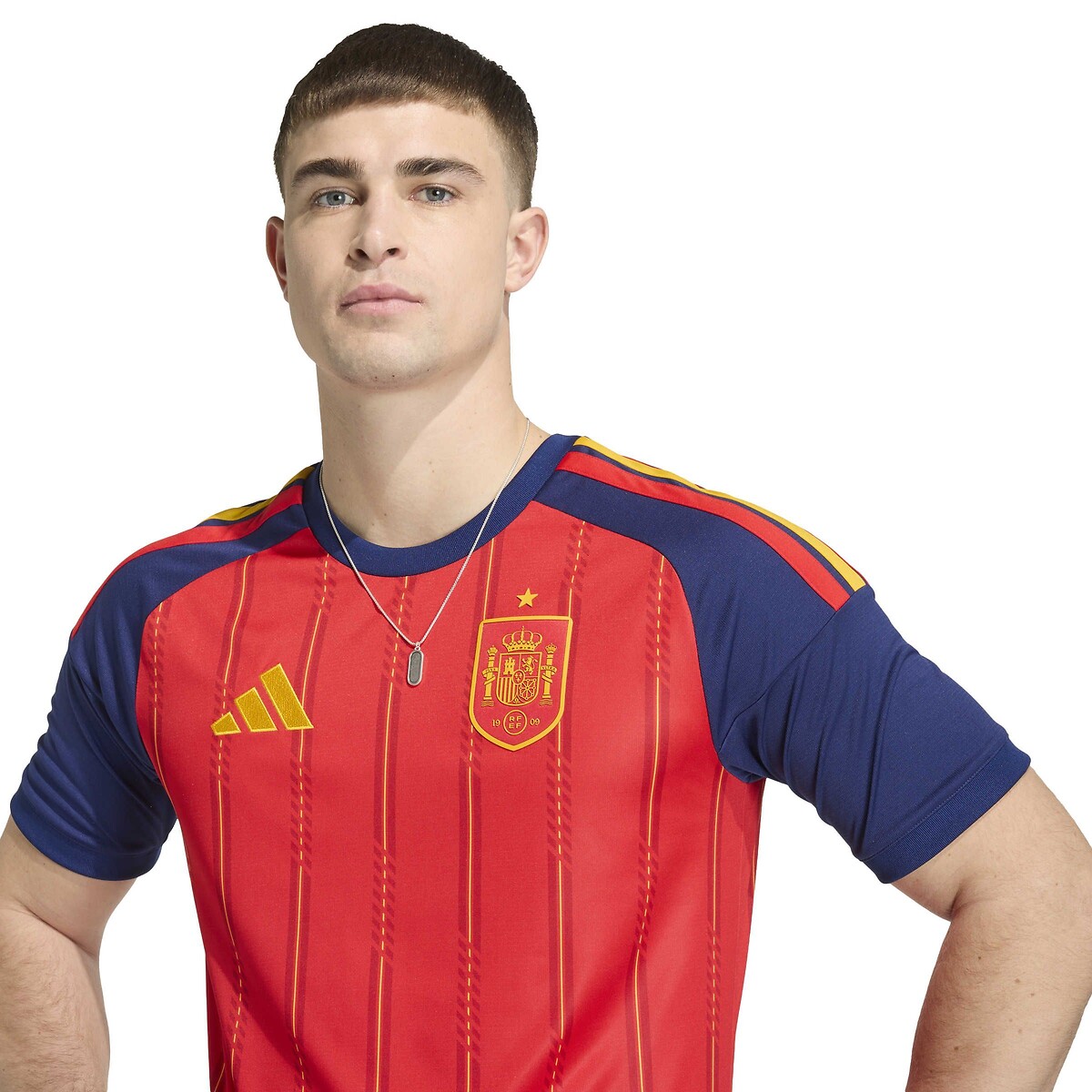Maillot replica Home Espagne, Coupe du monde 2026 rouge, adidas Performance