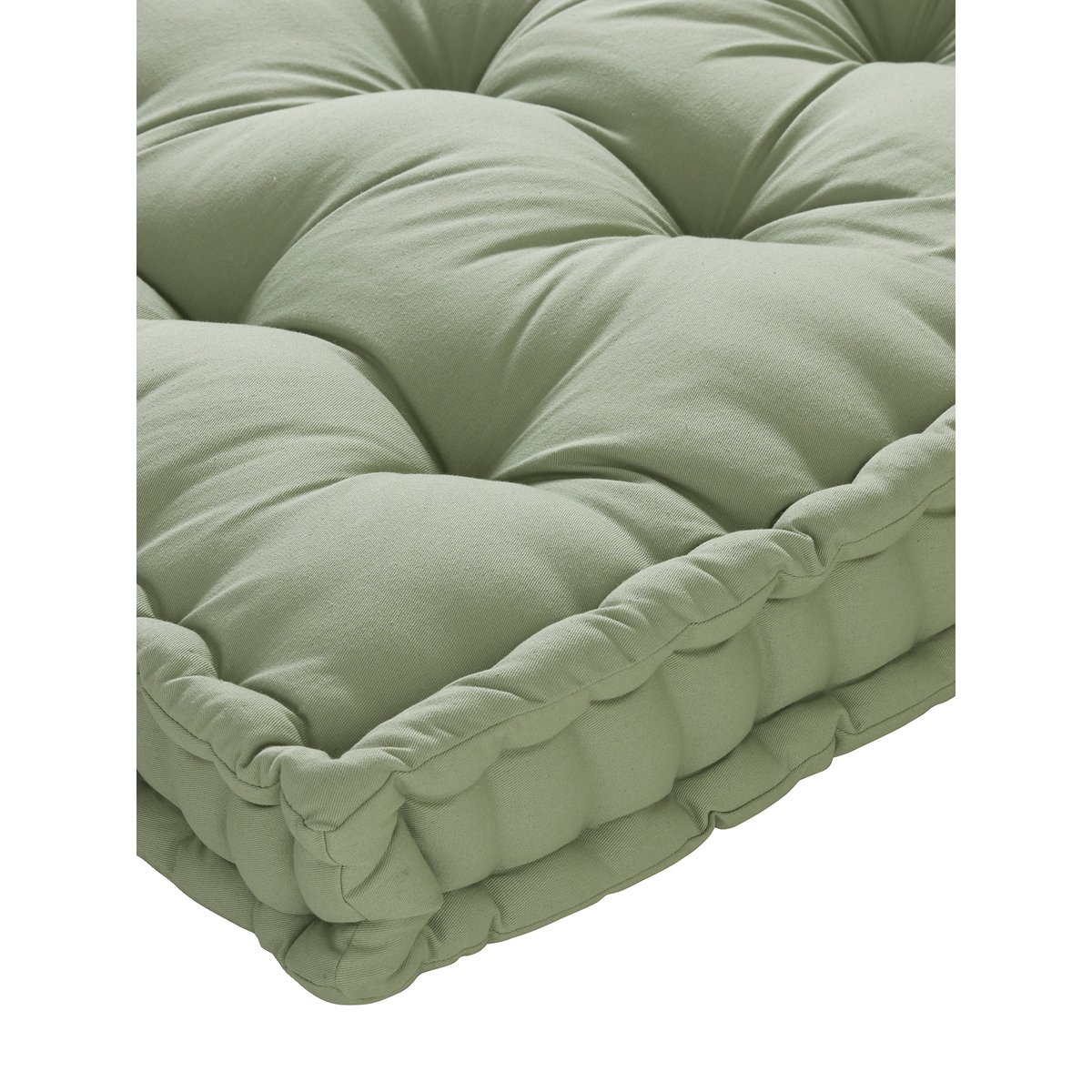Matelas de sol style futon vert sauge, VERTBAUDET