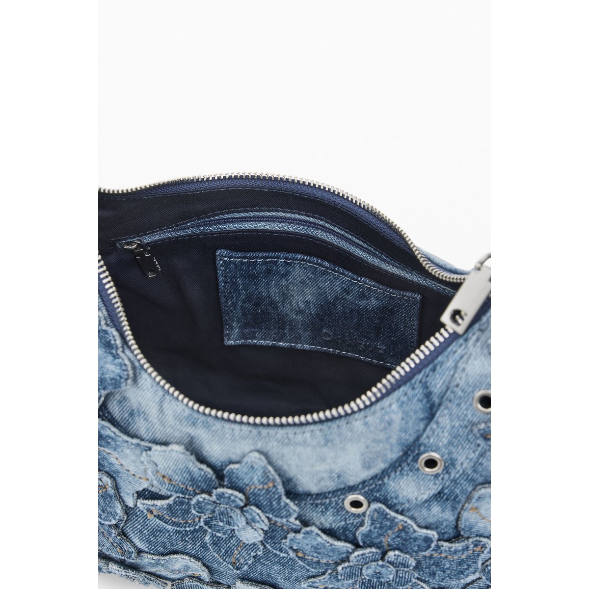 Sac en denim moyen bleu, DESIGUAL