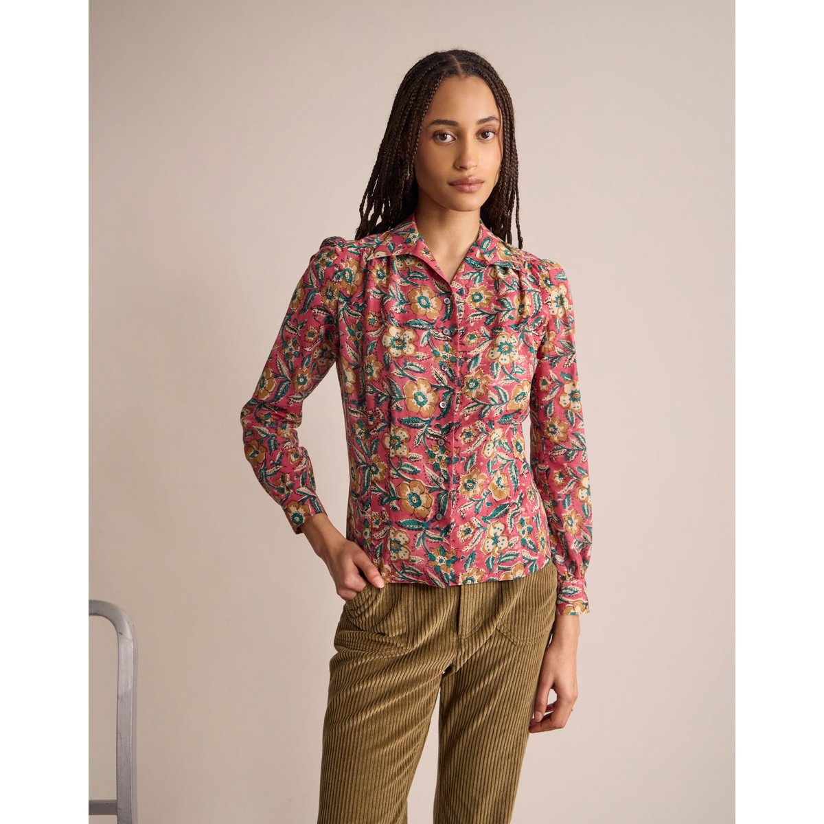 Chemise Rita imprimé, INES DE LA FRESSANGE PARIS