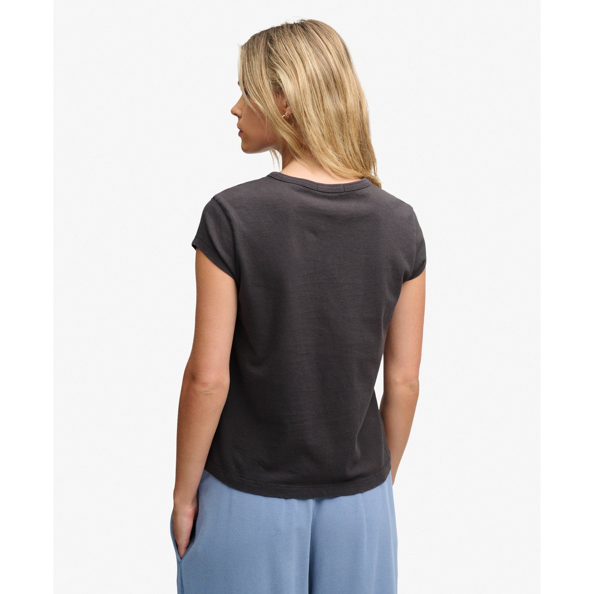 T-shirt Athletic Essentials Graphique Coupe Ajustée anthracite, SUPERDRY