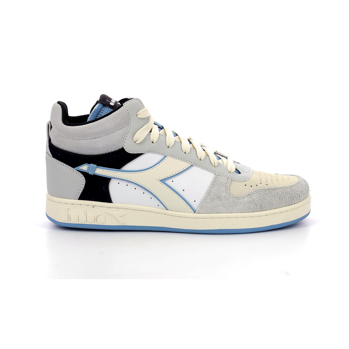 Basket Montante Cuir Magic Demi Twin gris, DIADORA