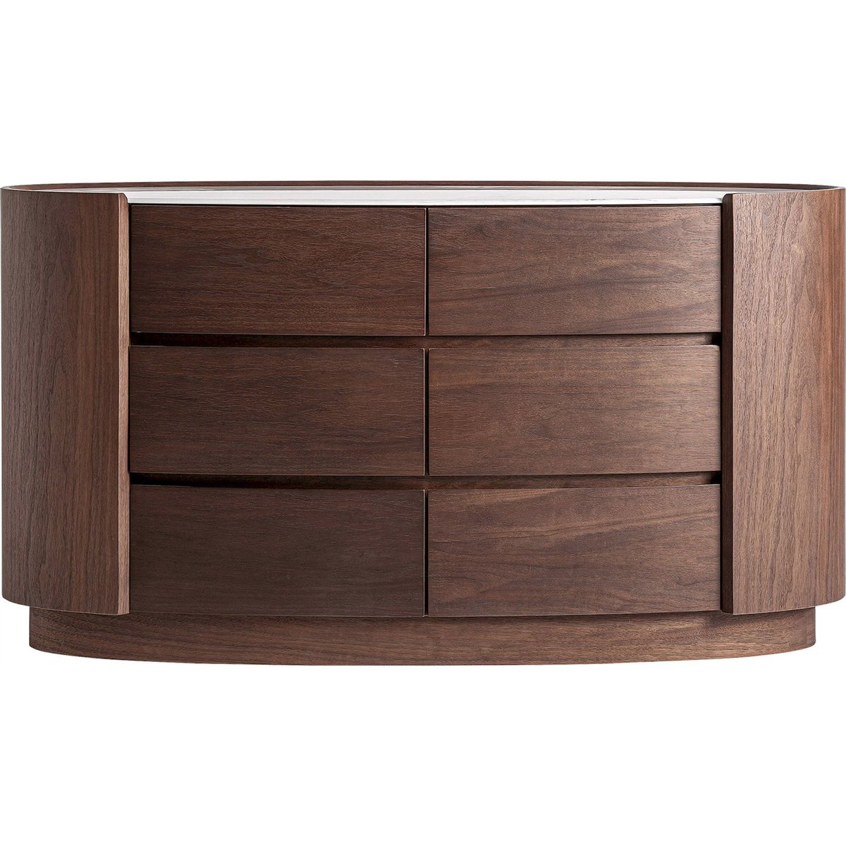 Commode en bois vieilli avec détails en fer marron bois vieilli contemporain, RECOLLECTION