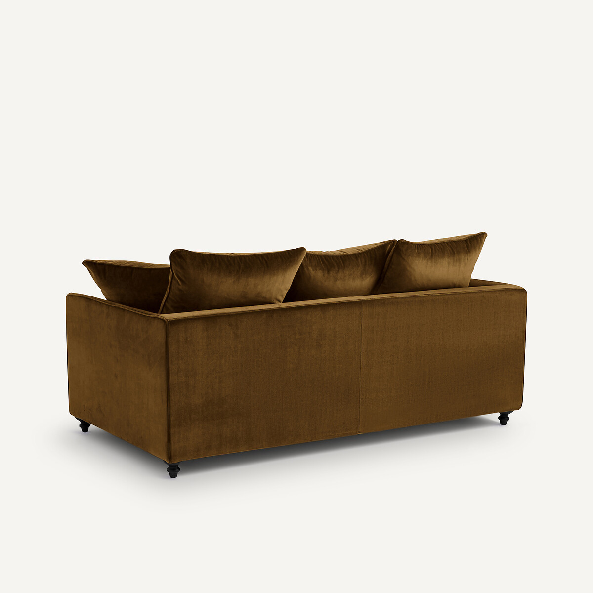 Omvormbare compacte zetel in fluweel, Lazare brons, AM.PM