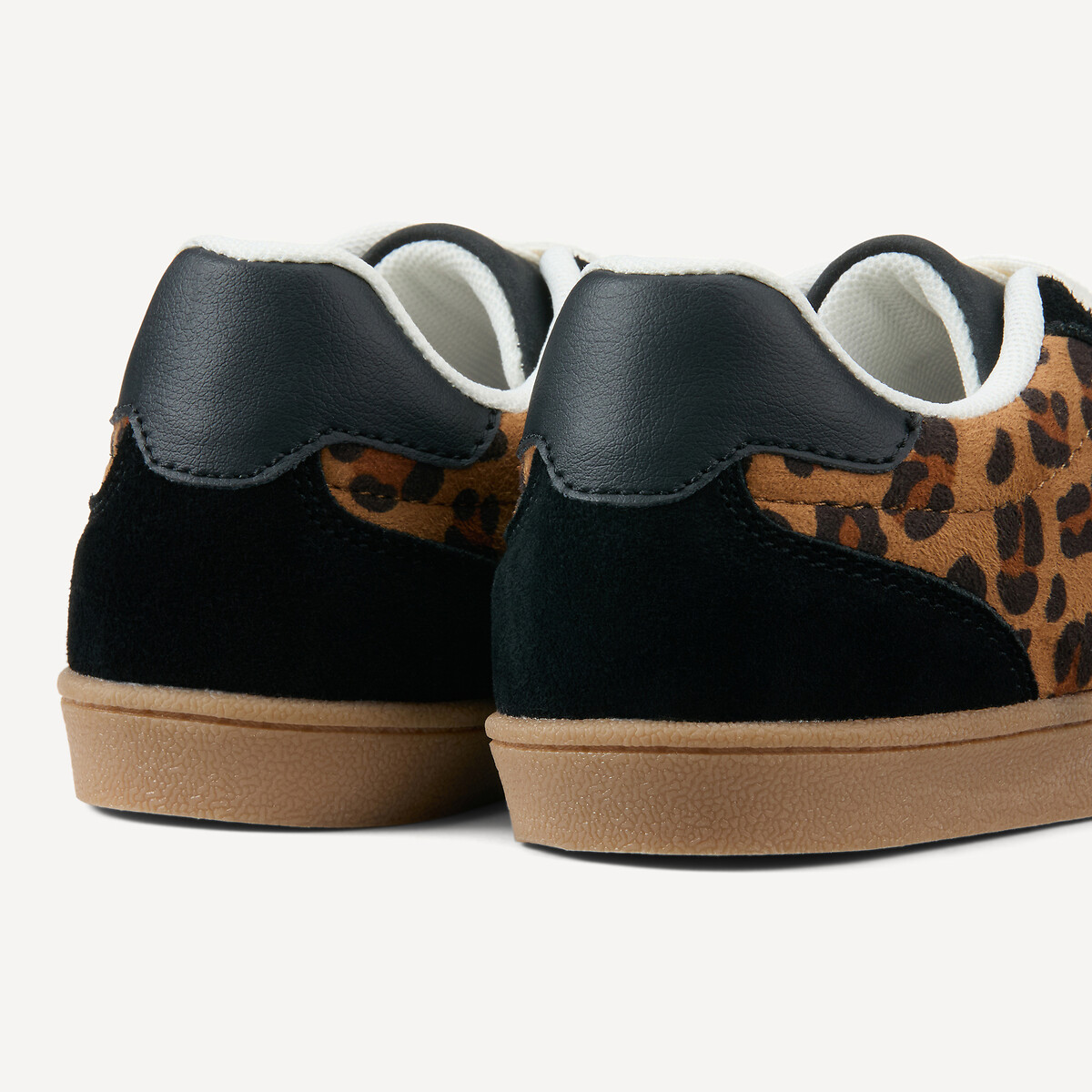 Sneakers met luipaardmotief dierenprint, LA REDOUTE COLLECTIONS