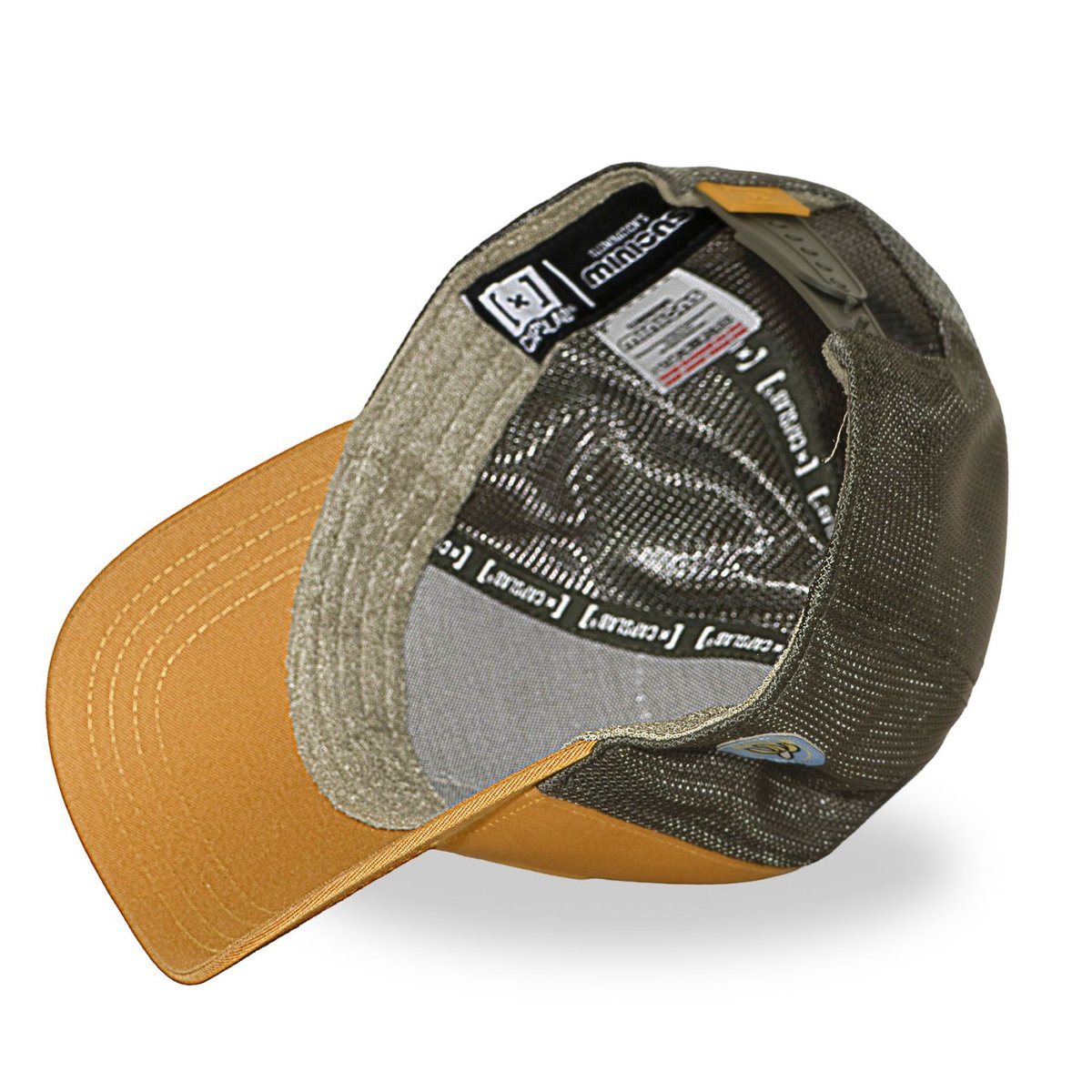 Casquette trucker Les Minions orange/kaki, CAPSLAB