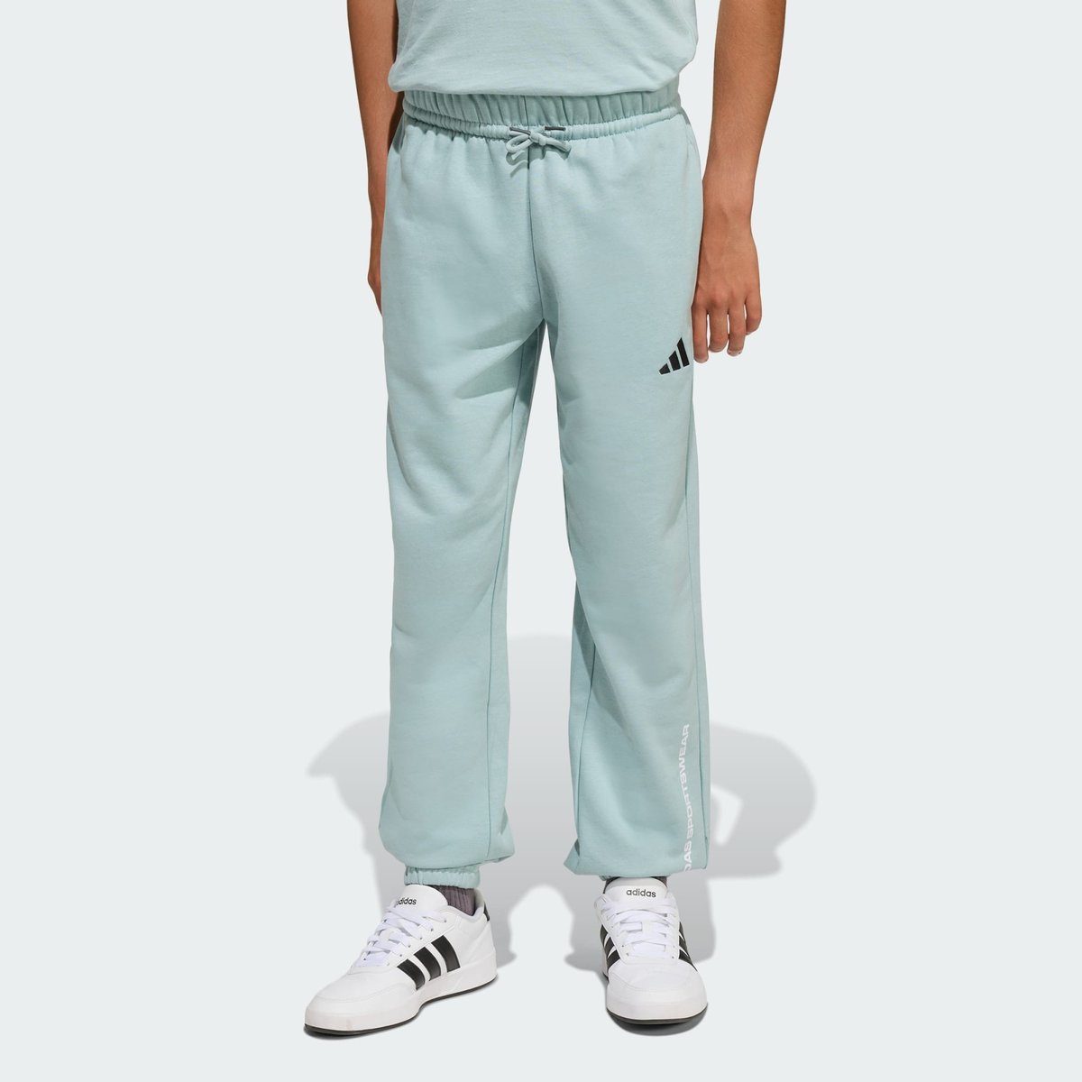Pantalon Molleton Slogan Adidas tactile green, ADIDAS SPORTSWEAR