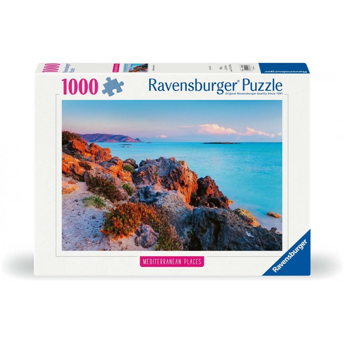 Puzzles Lieux méditerranéens Grèce multicolore, RAVENSBURGER