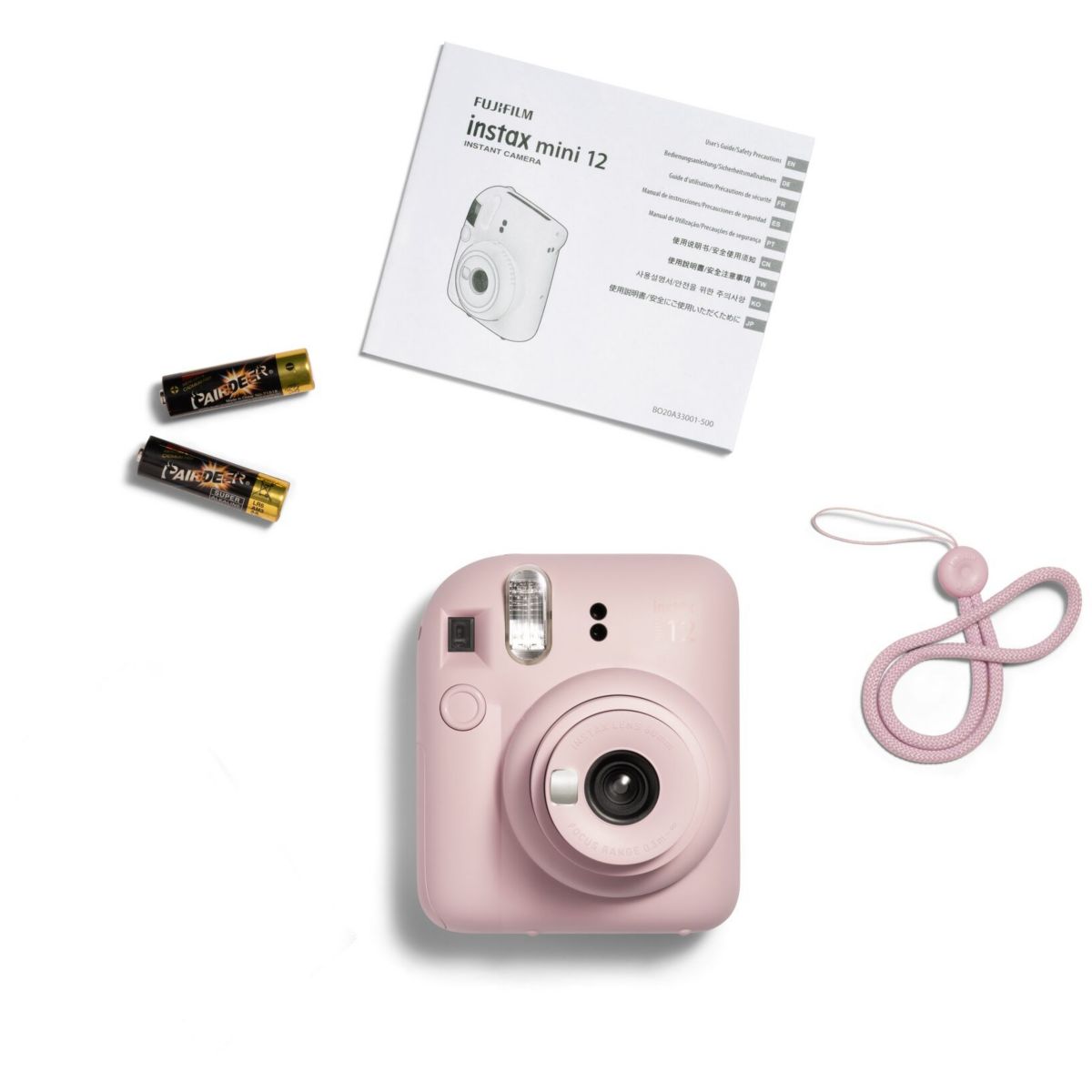 Appareil photo Instantané INSTAX Mini 12 pink rose, FUJIFILM