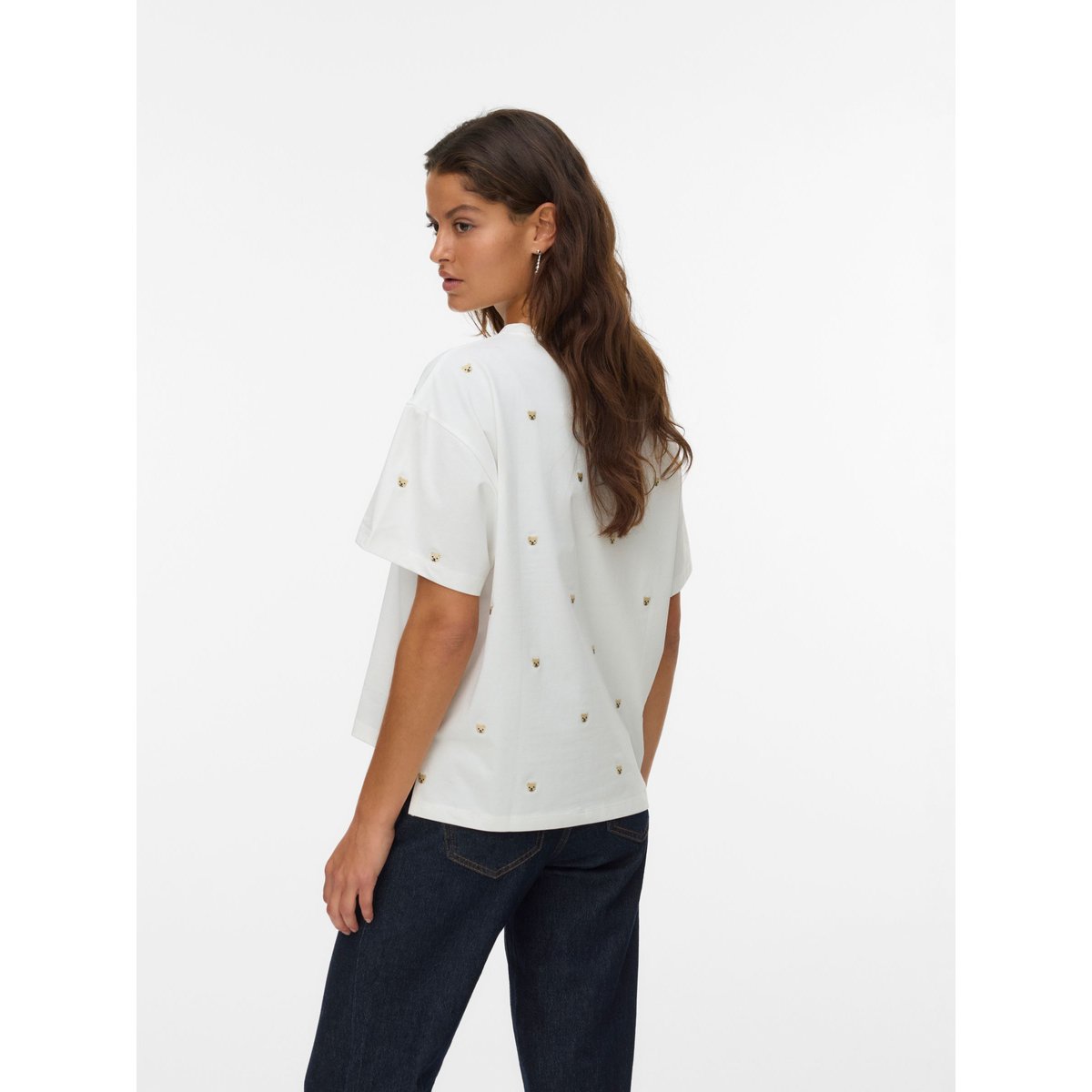 T-Shirt snow white, VERO MODA