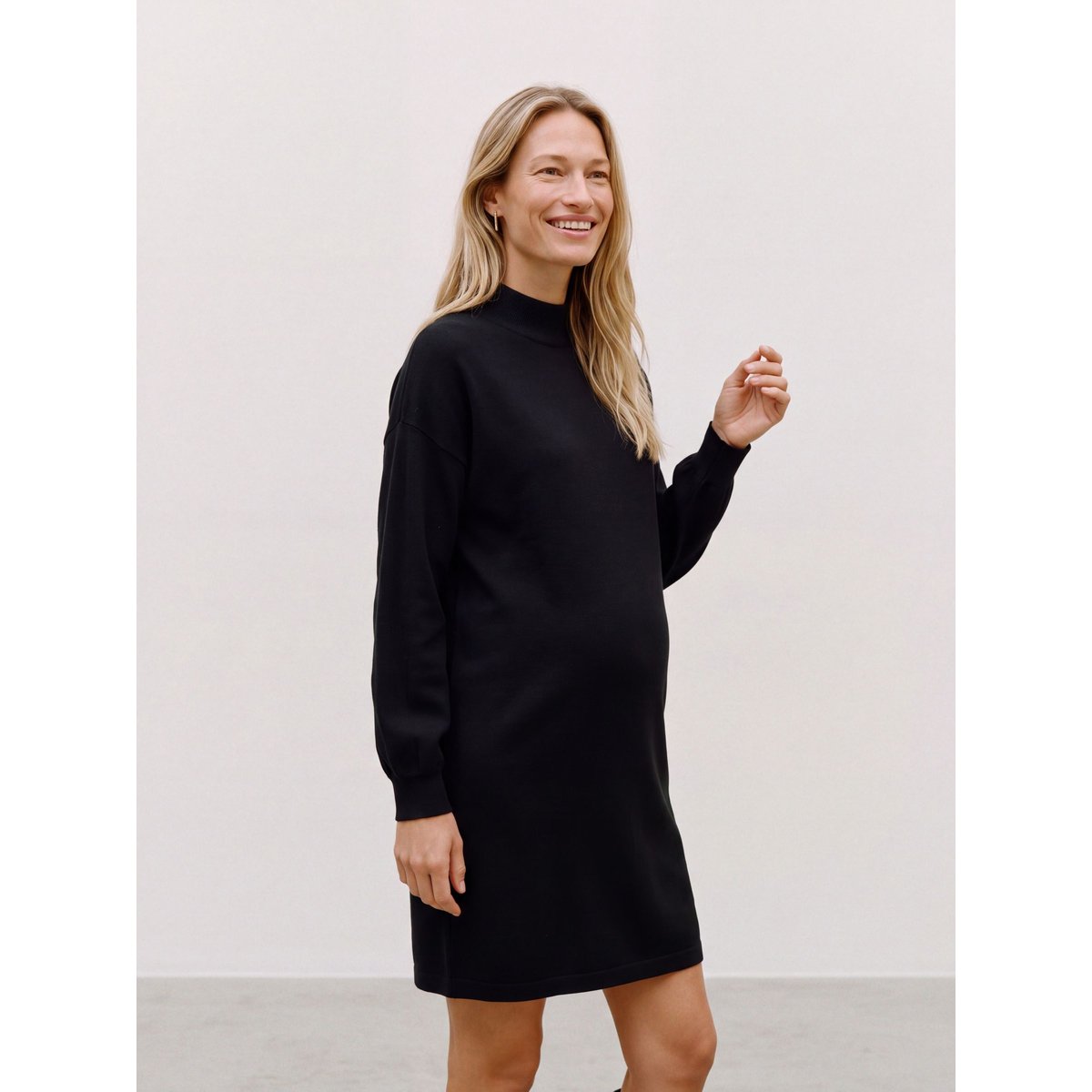 Robe En Maille black 1, VERO MODA