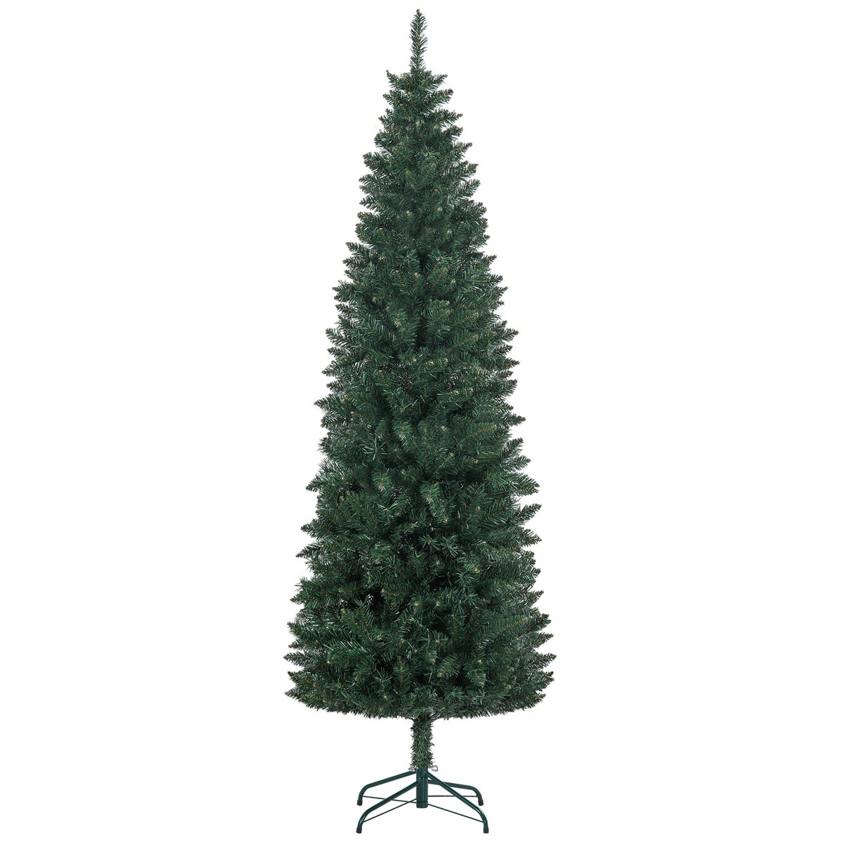 Sapin de Noël Plastique Vert vert, HOMCOM