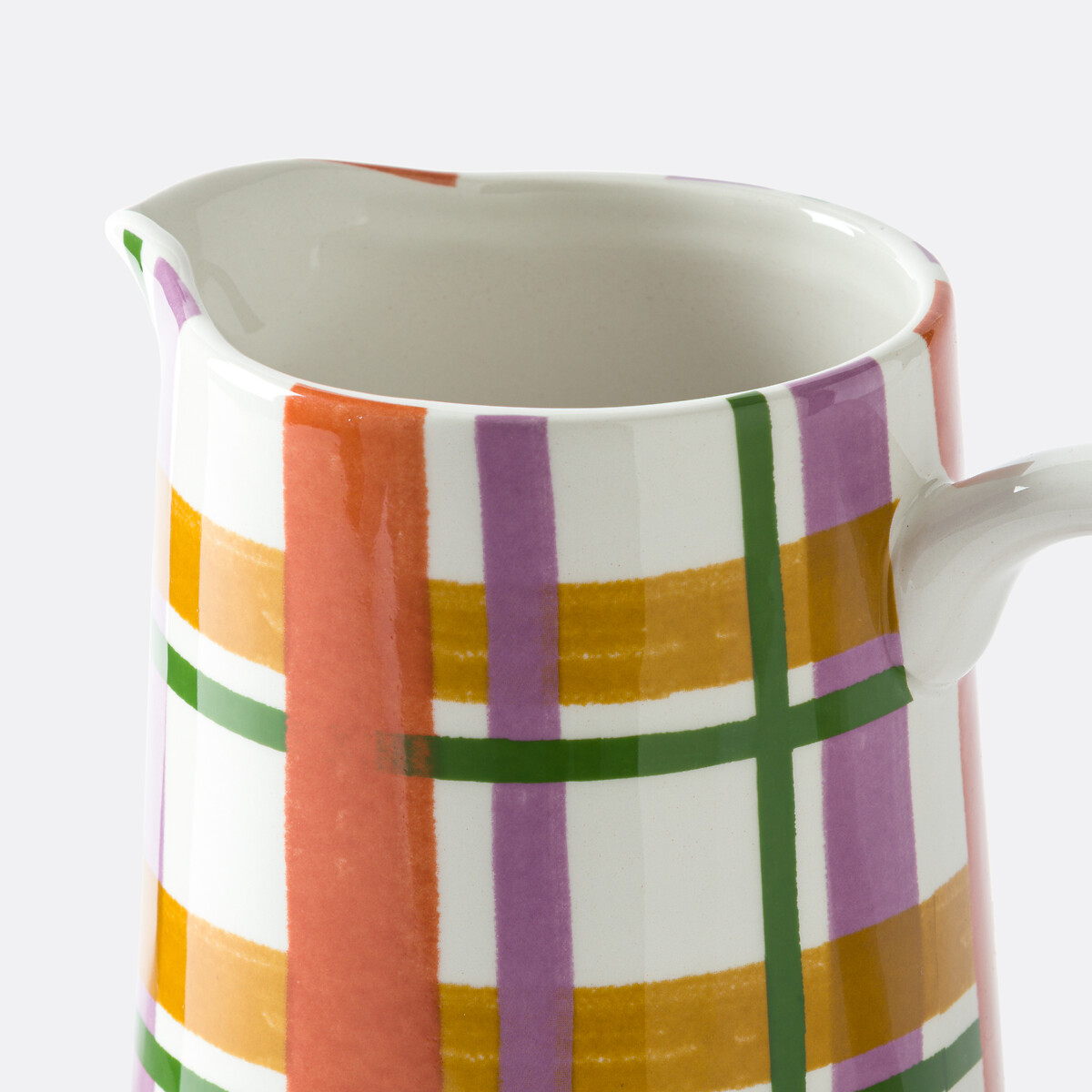 Karaf in aardewerk met ruitpatroon, Kael multicolor, LA REDOUTE INTERIEURS