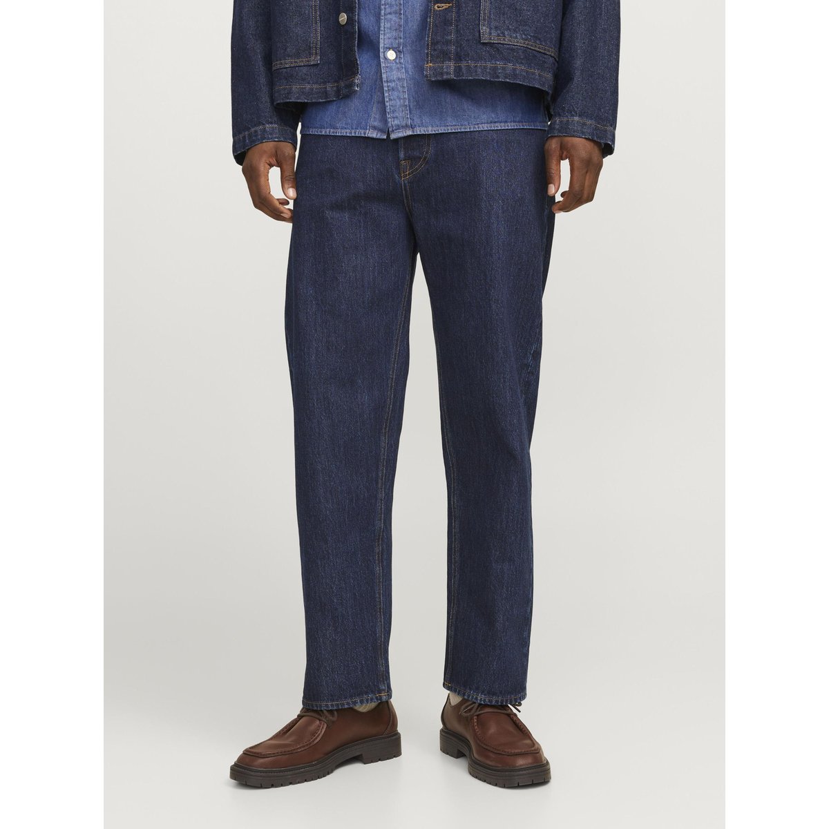 Jean À Coupe Ample blue denim, JACK & JONES