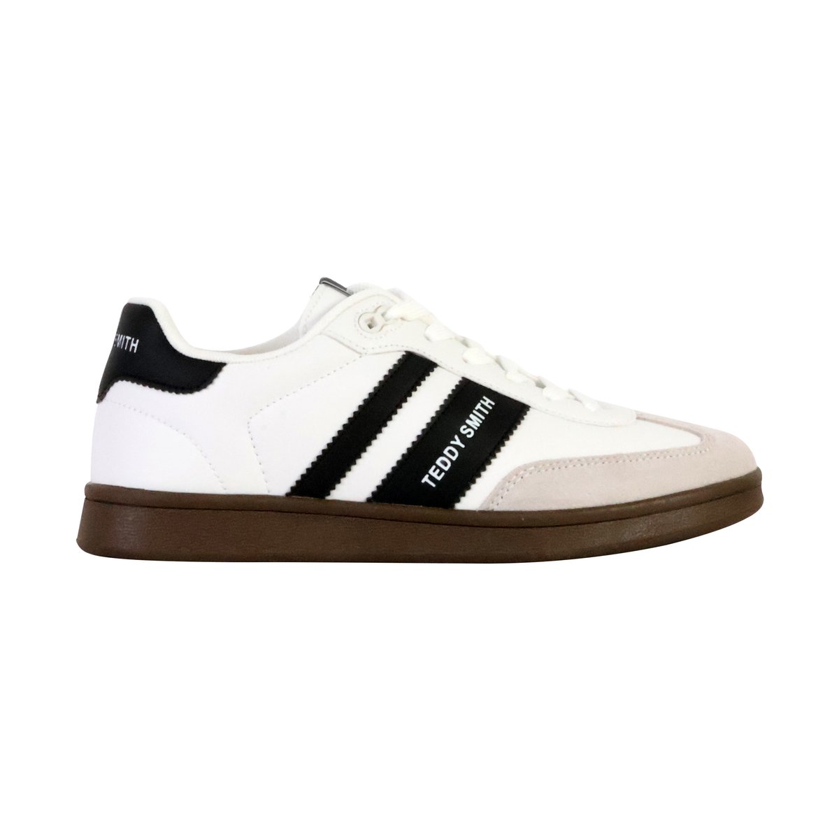Basket Cuir Teddy Smith blanc, TEDDY SMITH