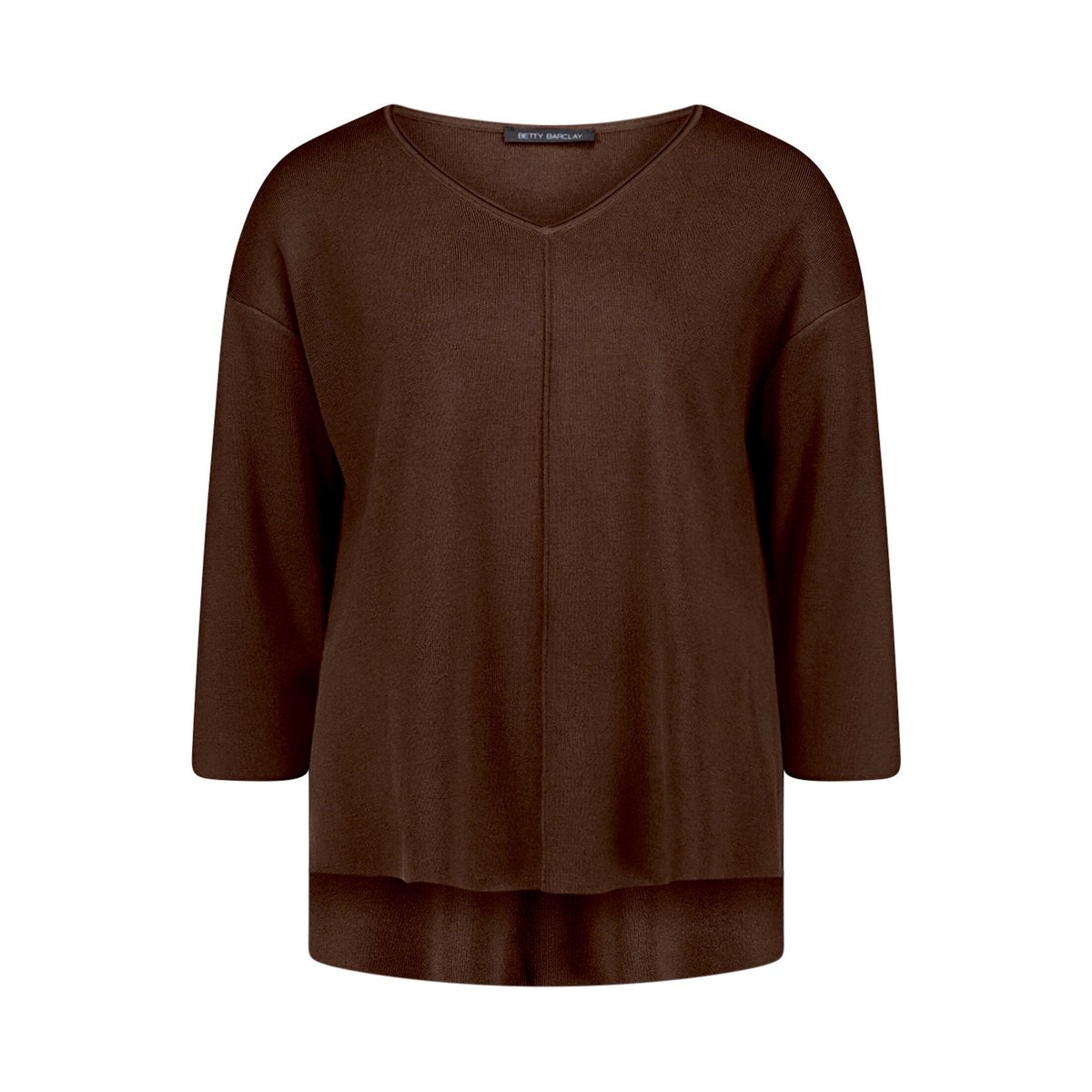 Pull-over en maille à encolure en v muskat, BETTY BARCLAY