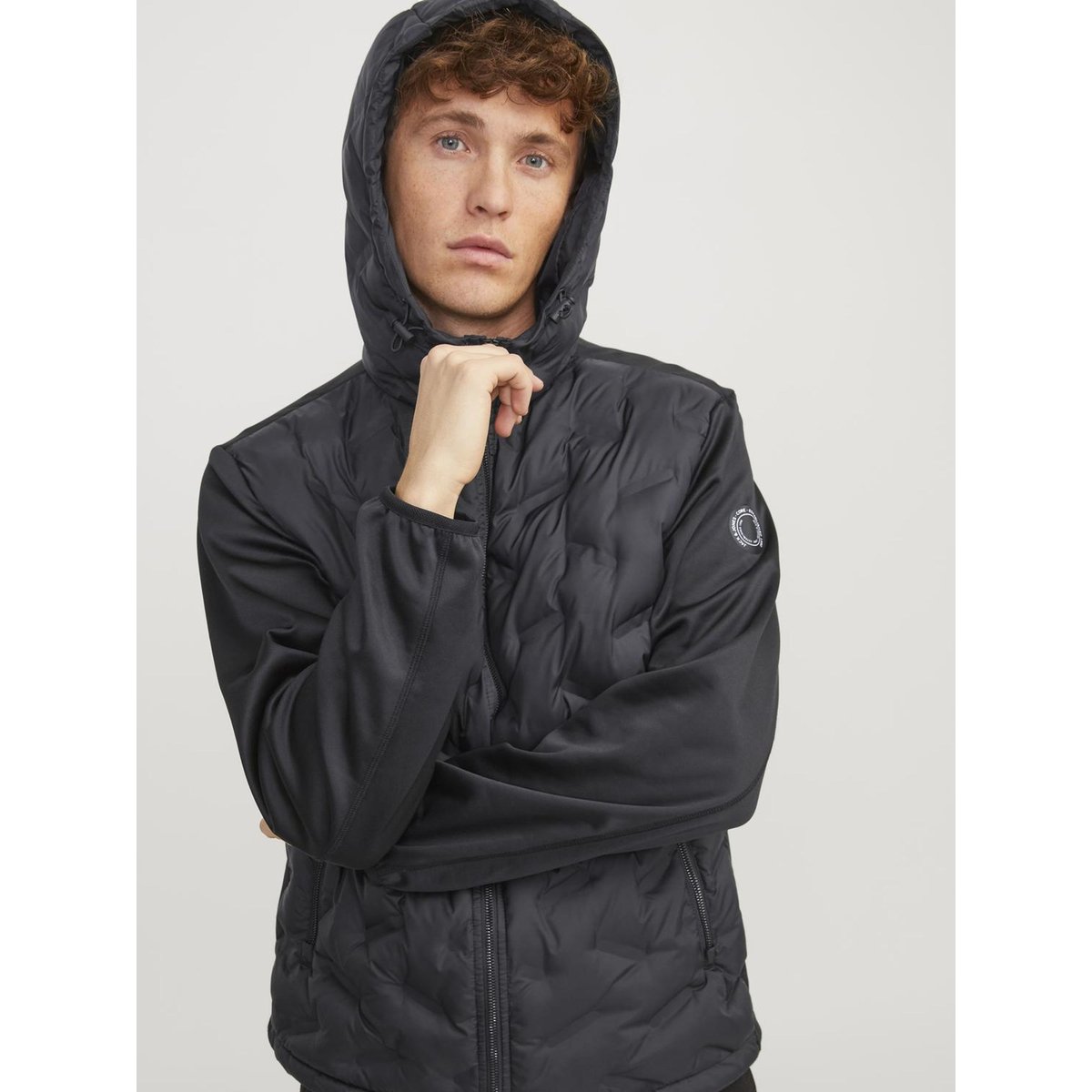 Veste Hybride black, JACK & JONES