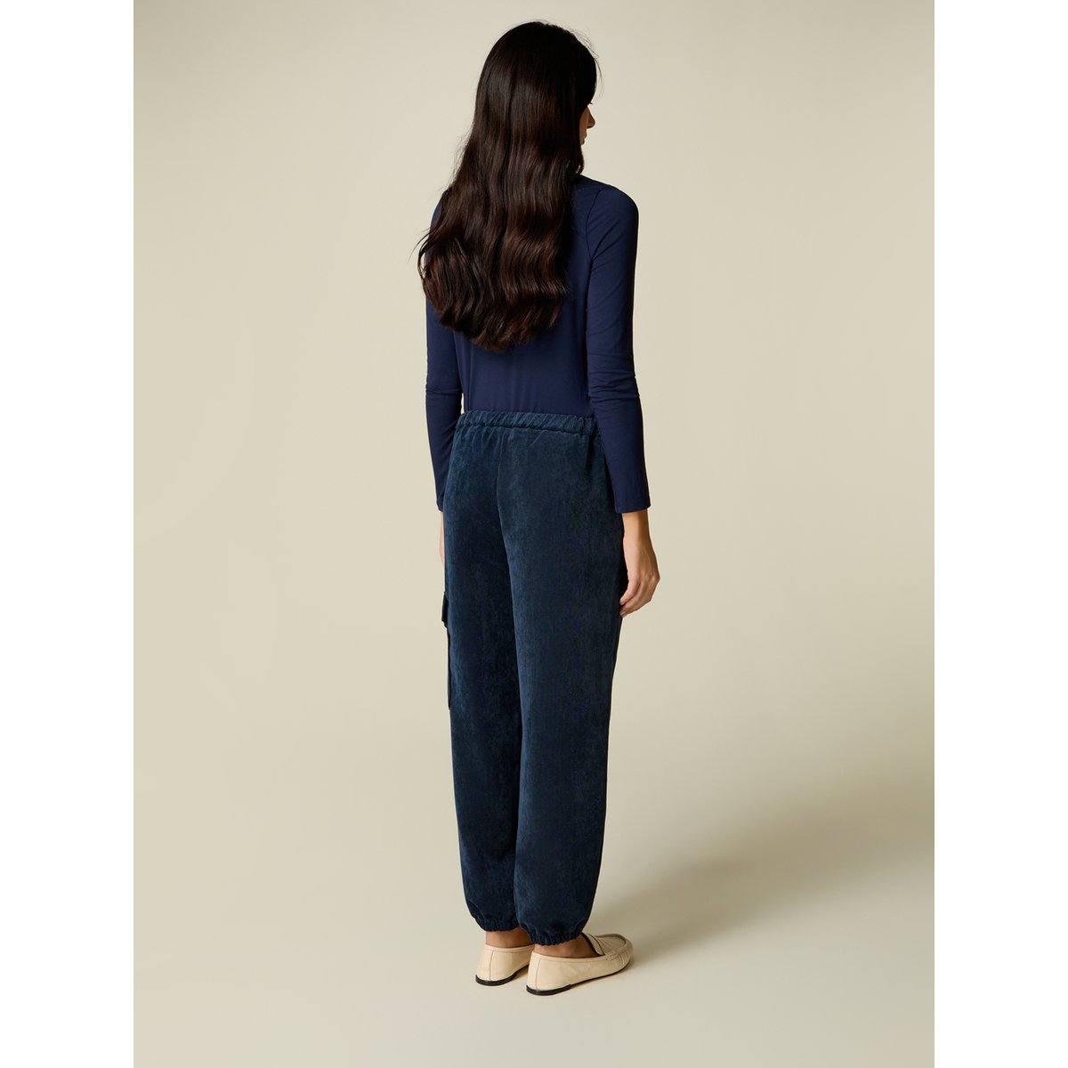 Pantalon cargo bleu, OLTRE