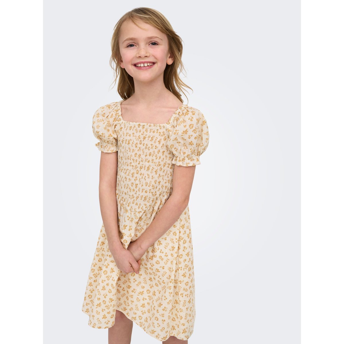 Robe Smockée cloud dancer, KIDS ONLY