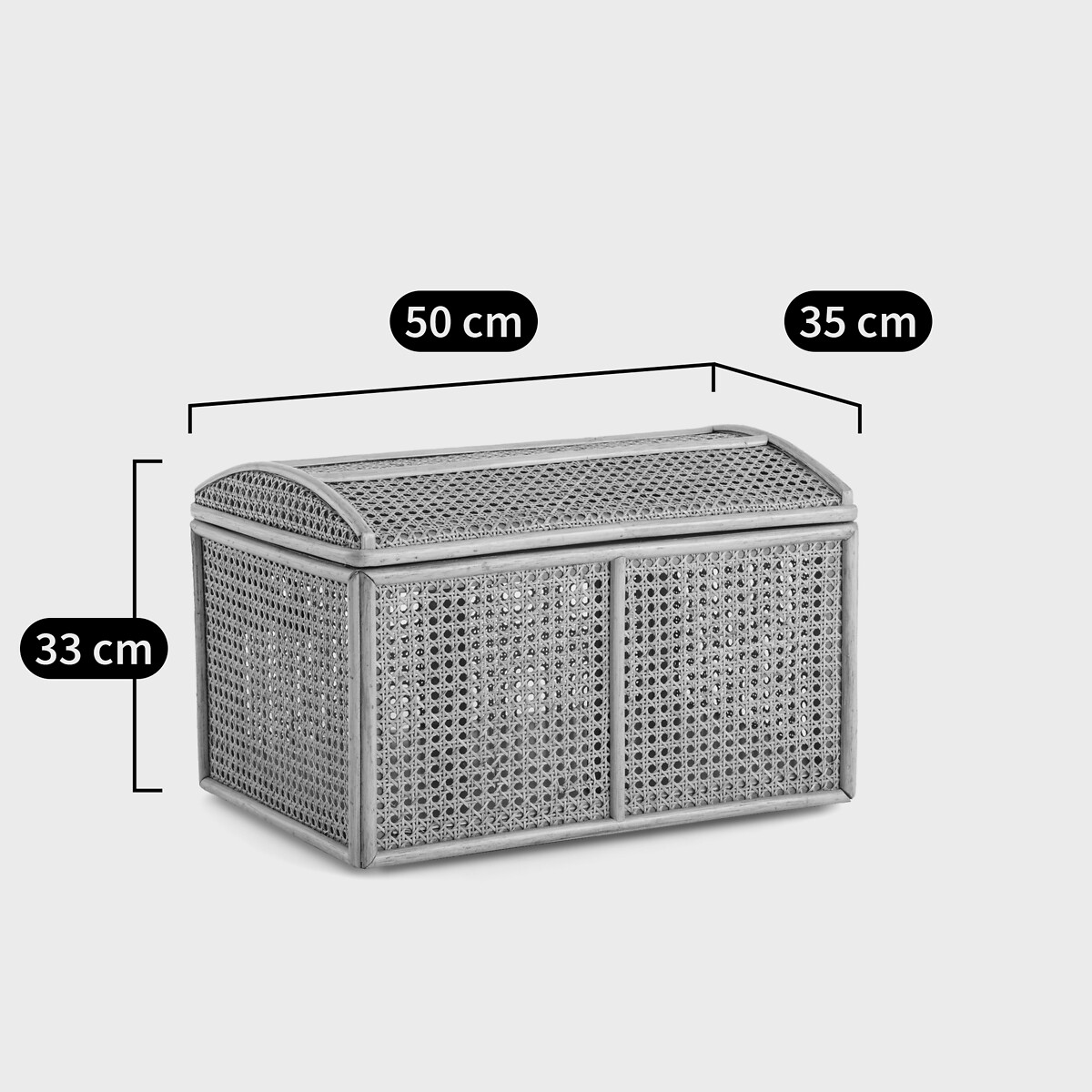 Waska Cane Chest natural, LA REDOUTE INTERIEURS