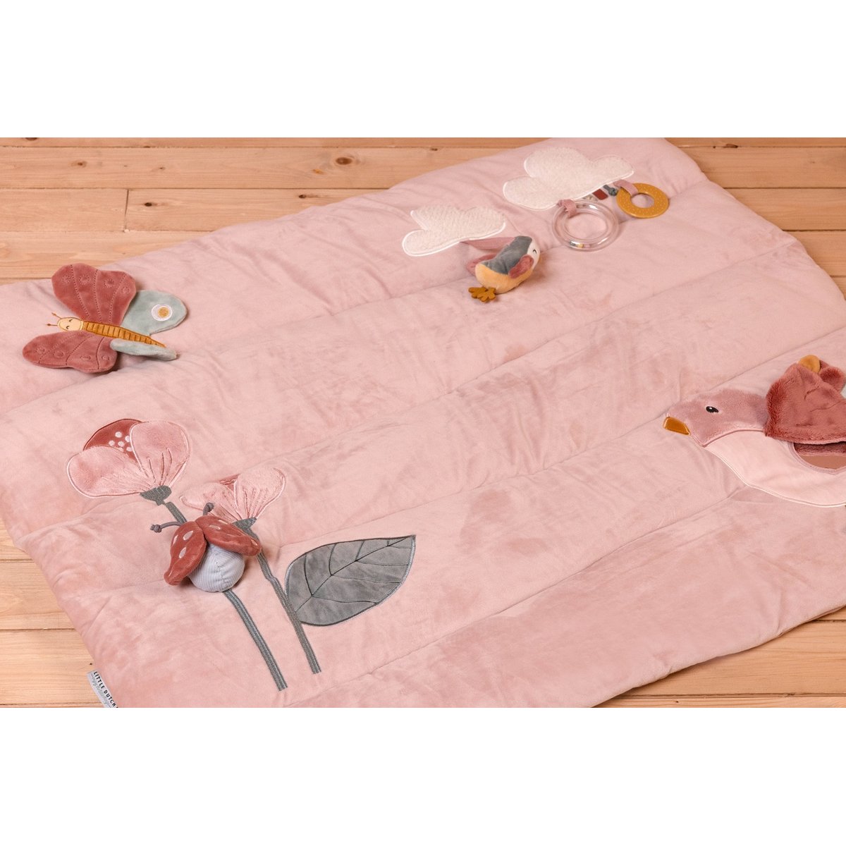 Tapis de parc flowers and butterflies bleu, LITTLE DUTCH